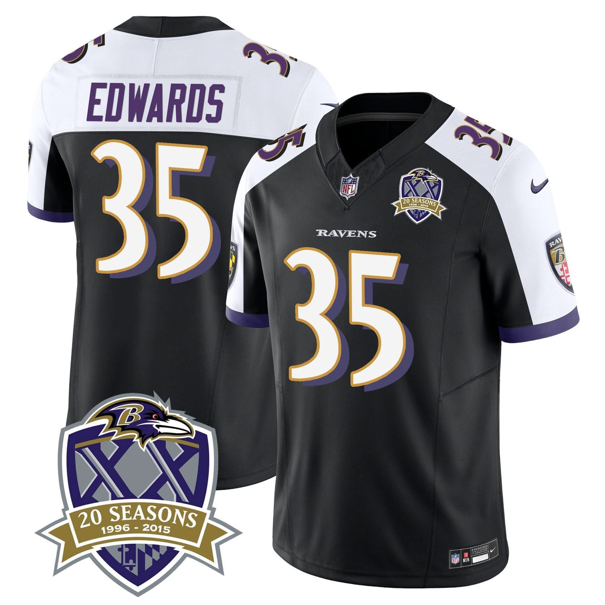 BAL 20th Season Patch Vapor Limited Jersey