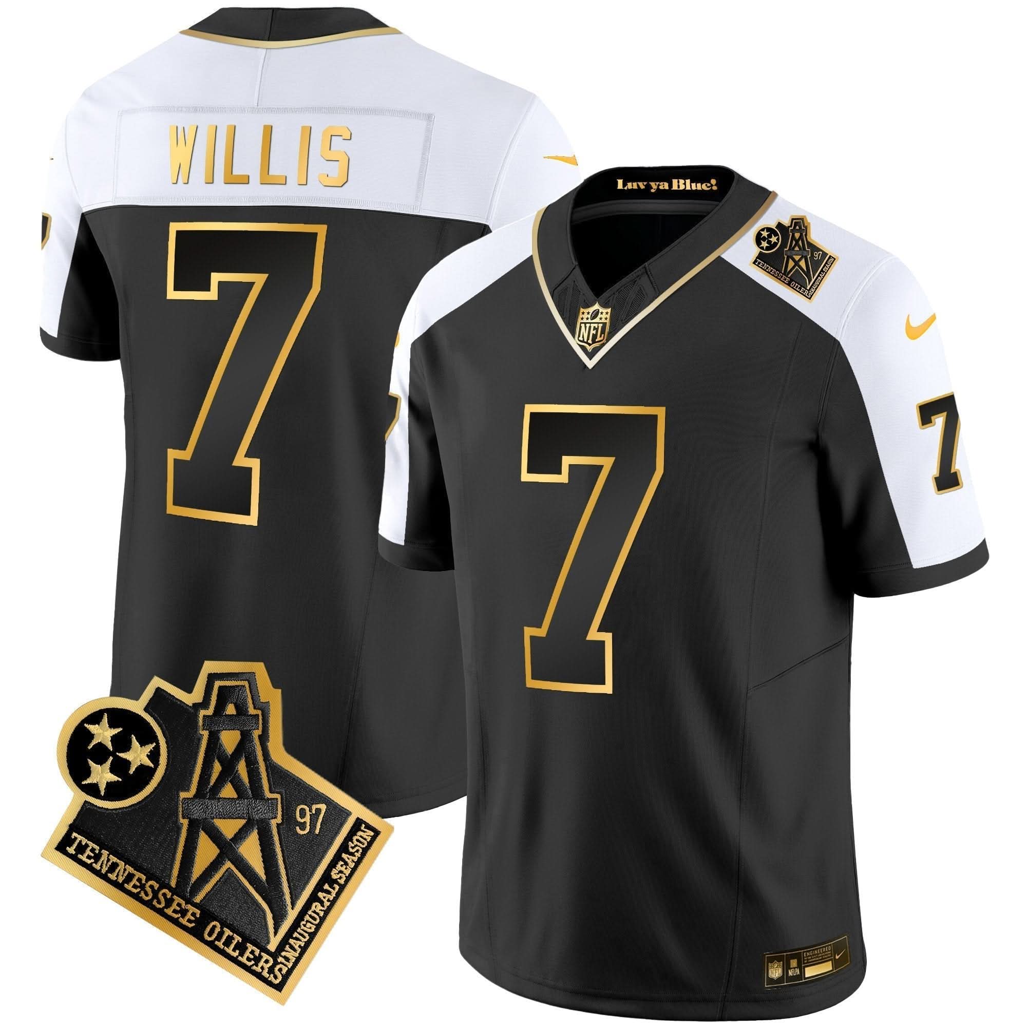 TEN 1997 Throwback Gold Vapor Jersey