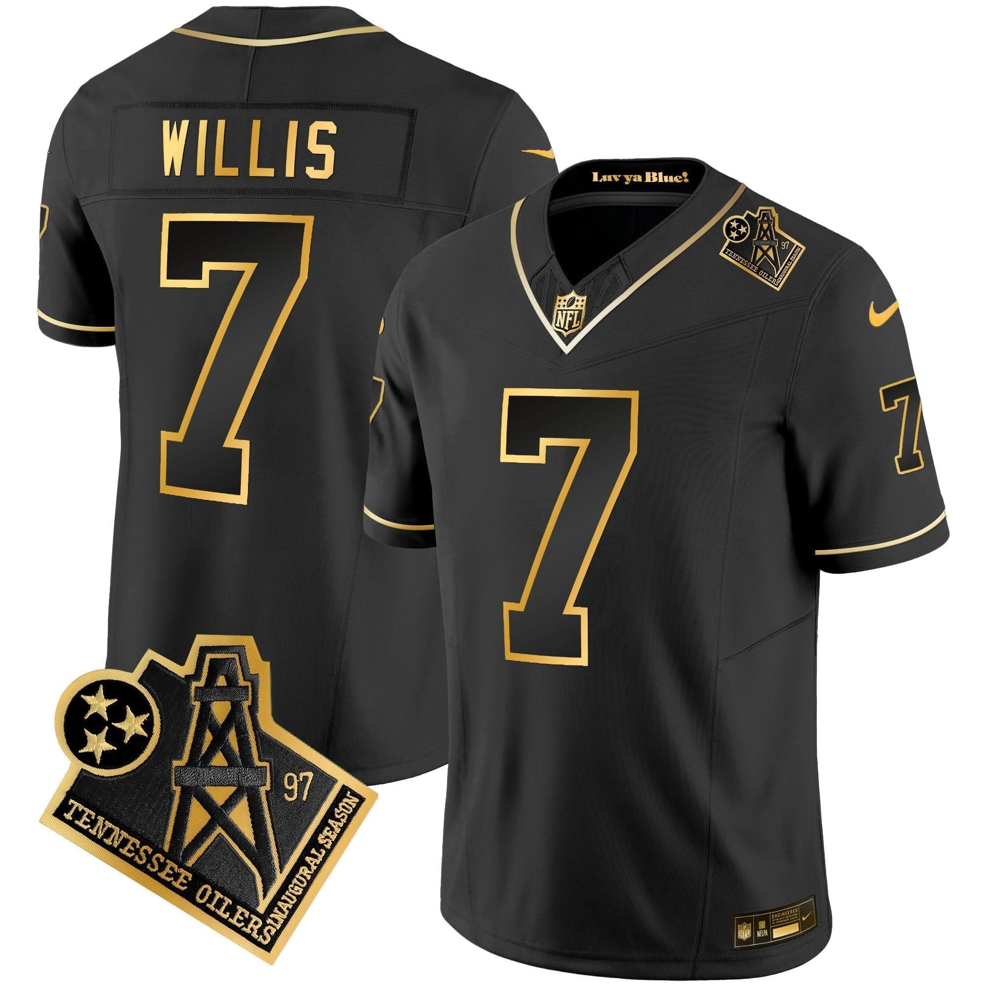 TEN 1997 Throwback Gold Vapor Jersey