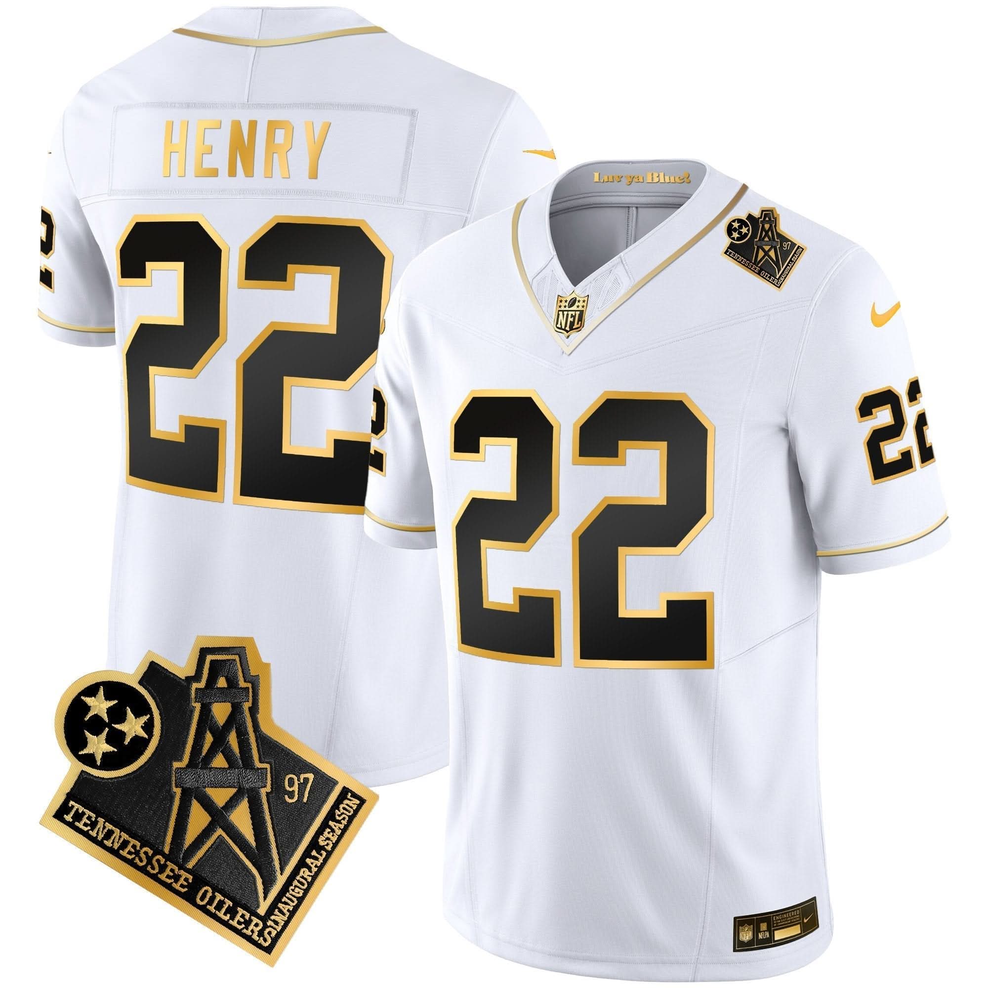 TEN 1997 Throwback Gold Vapor Jersey