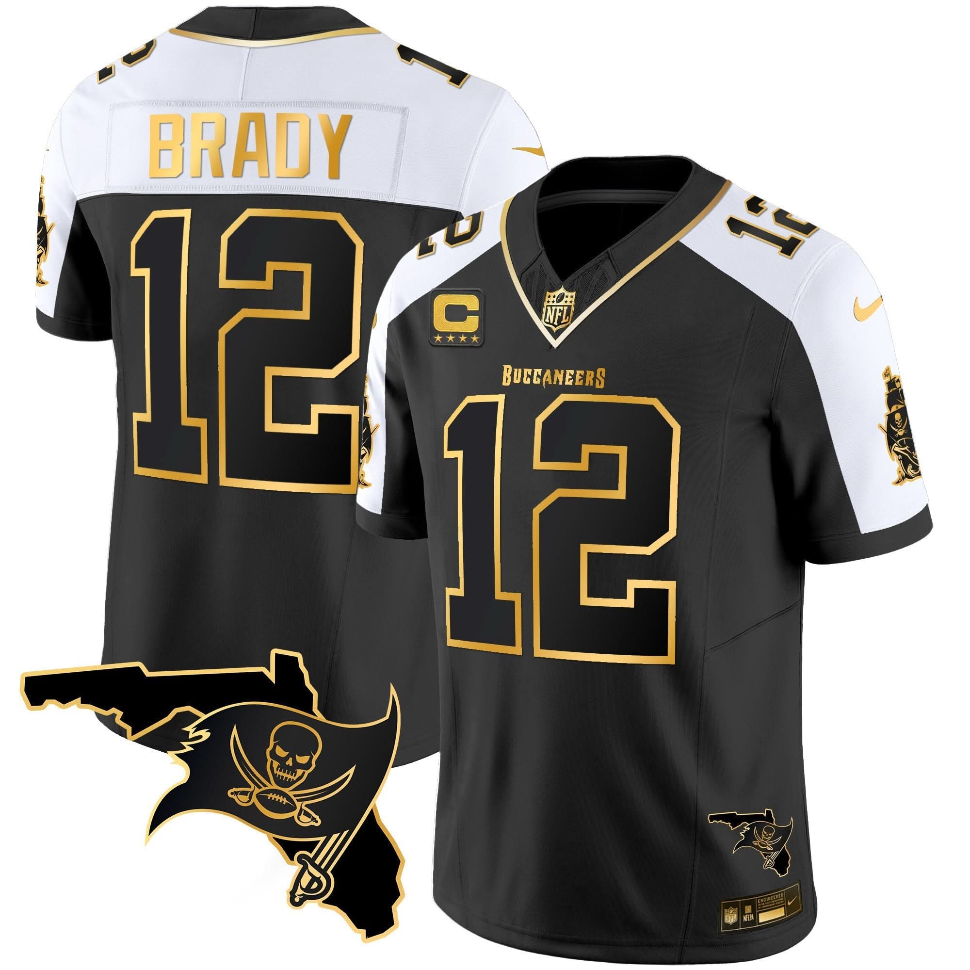 TB Florida Patch Vapor Gold Jersey