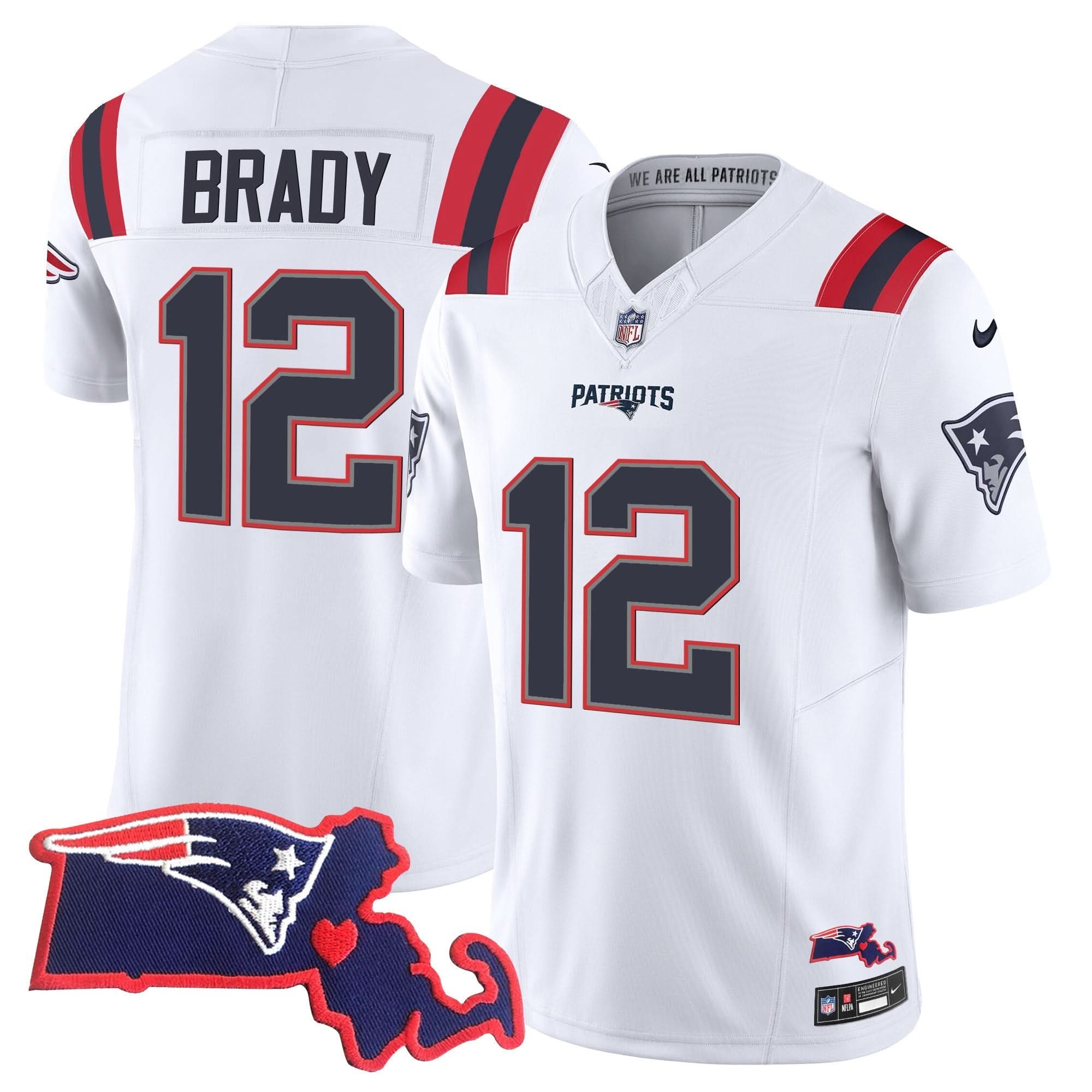 NE Massachusetts Patch Vapor Jersey