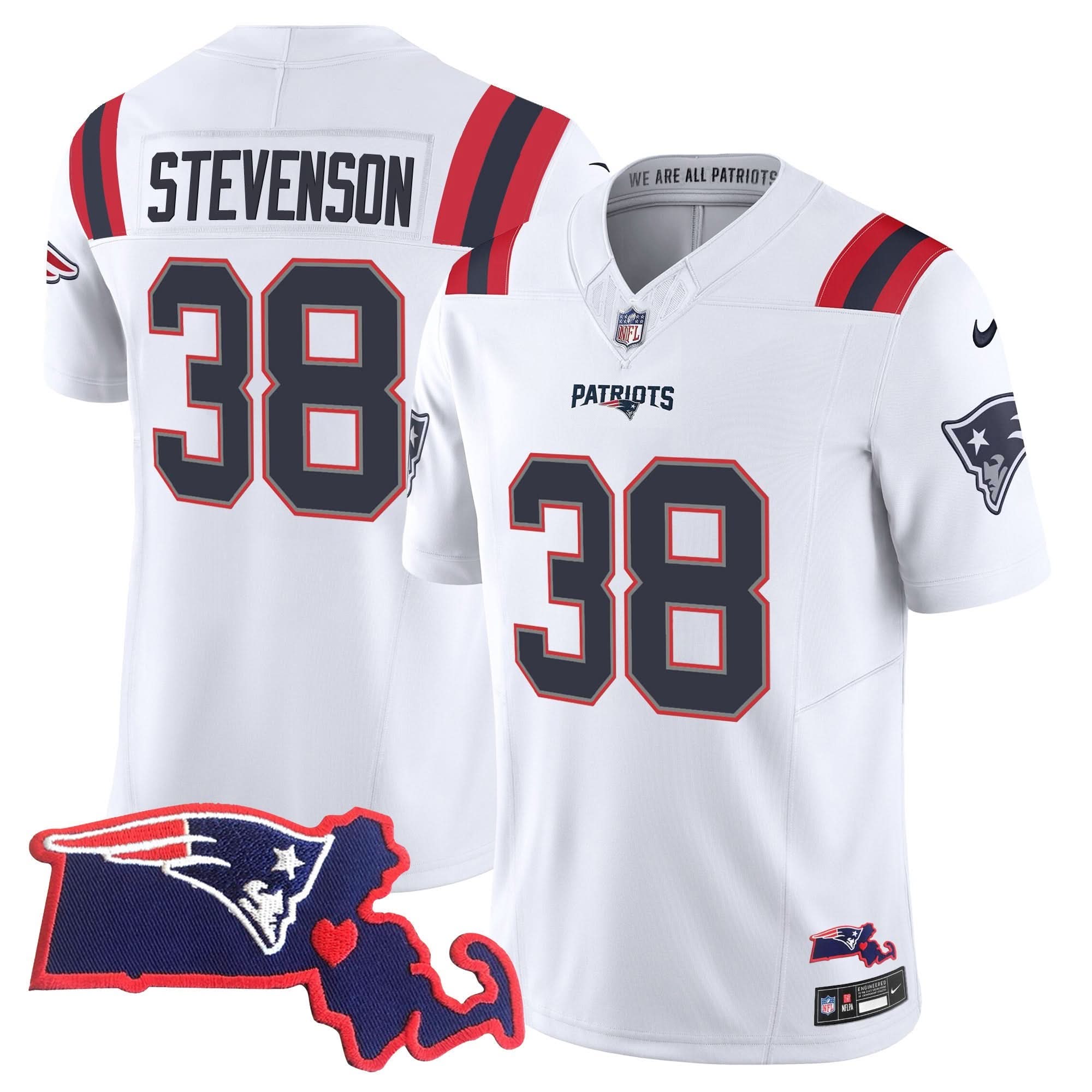 NE Massachusetts Patch Vapor Jersey