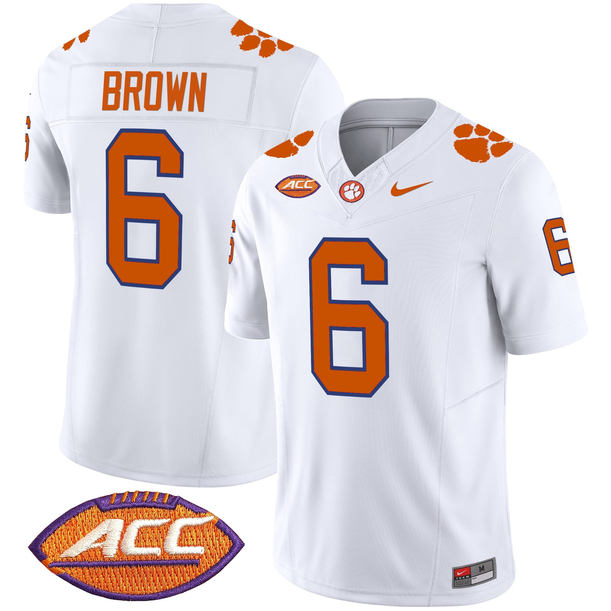Men's Clemson Tigers 2025 Vapor Limited Jersey - All Stitched