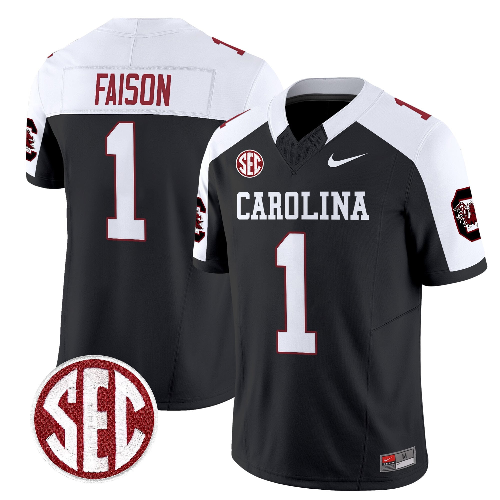 Men's South Carolina Gamecocks 1980 Throwback Vapor Limited Jersey â Rebrand 2026 â All Stitched