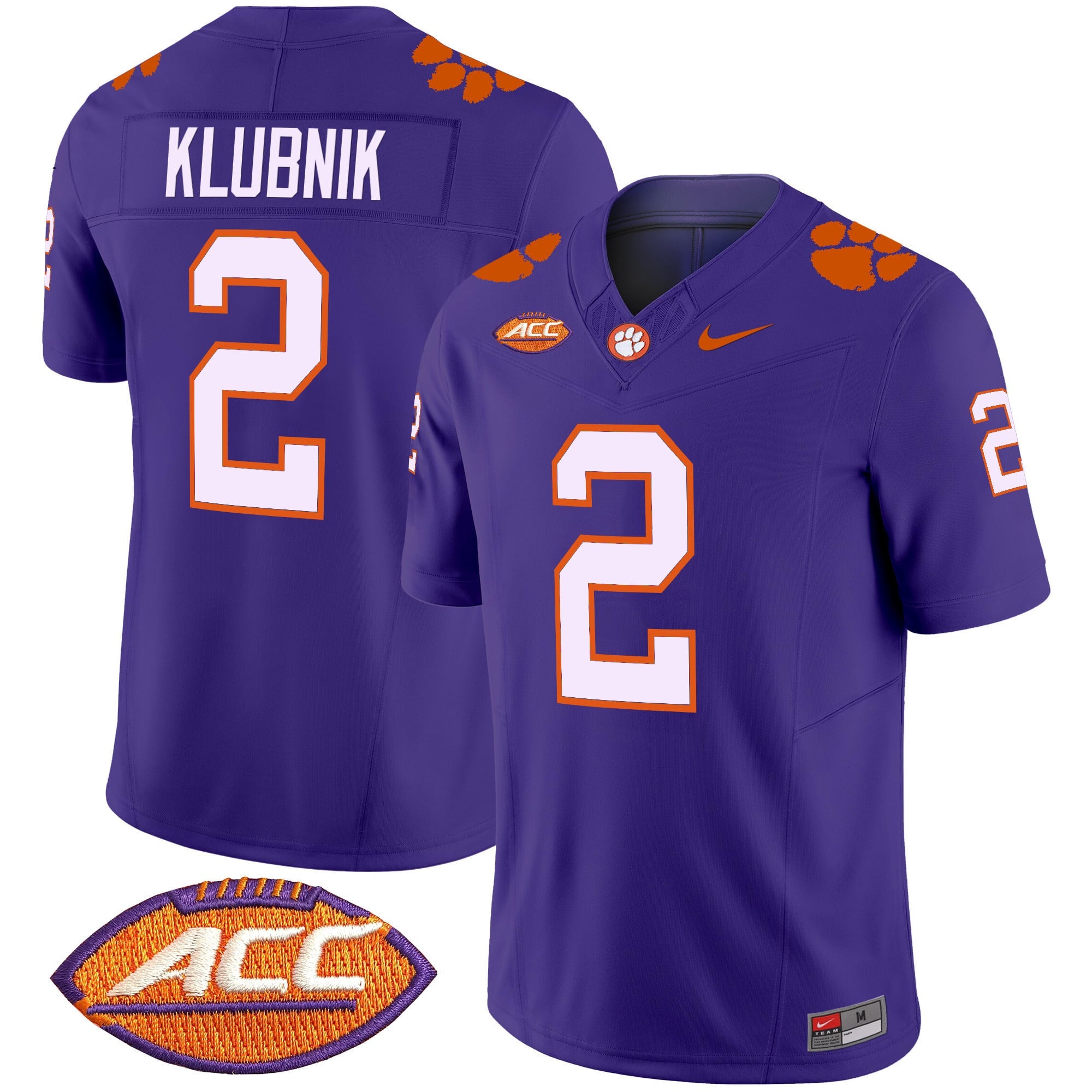Men's Clemson Tigers Vapor Limited Jersey V2 - All Stitched