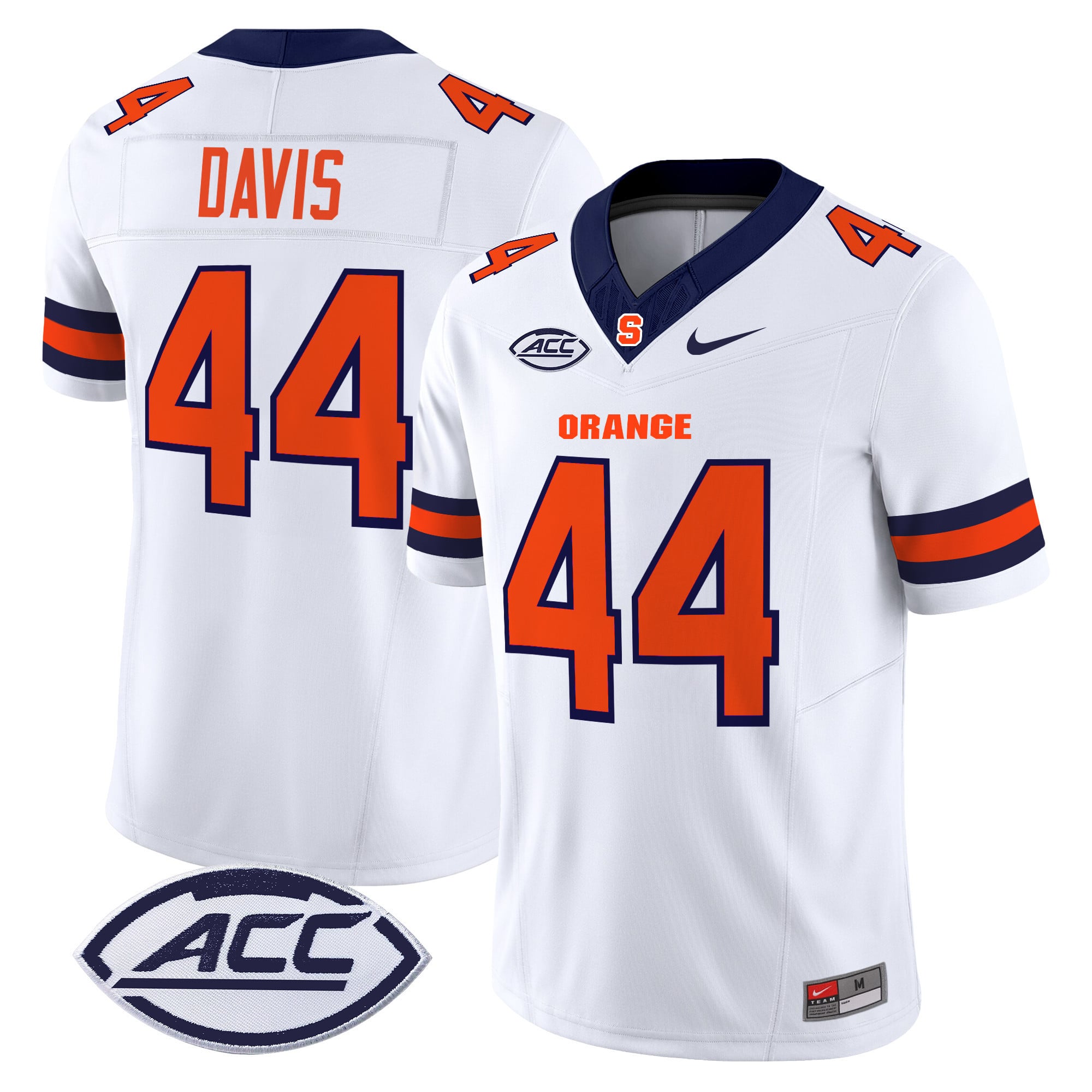 Men's Syracuse Orange 2024 Vapor Limited Jersey - All stitched