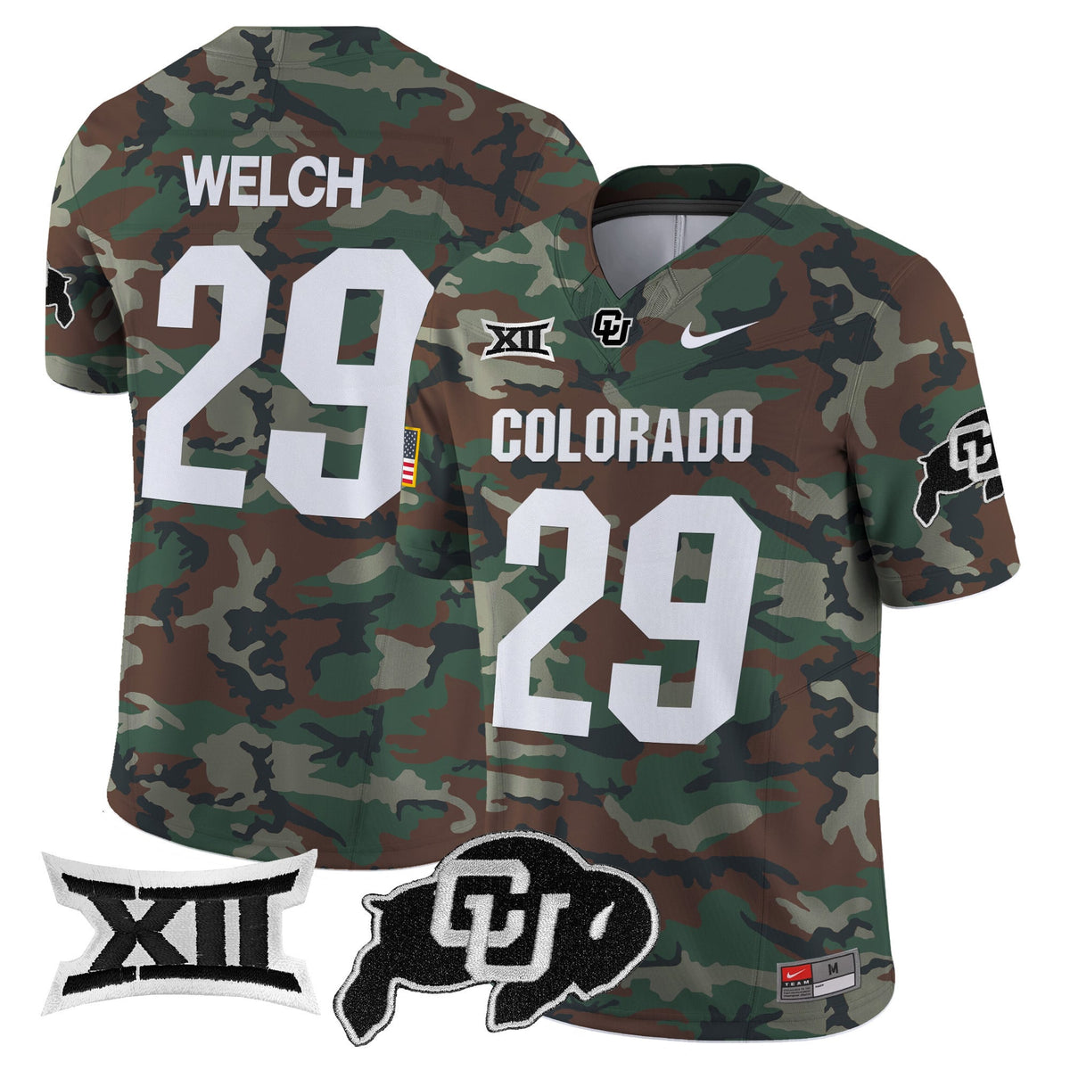 Colorado Buffaloes 2024 Military Vapor Limited Jersey - All Stitched