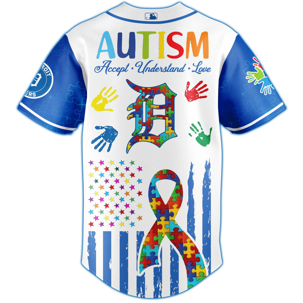 Detroit Tigers × Special Autism Awareness Month Limited Edition Jersey