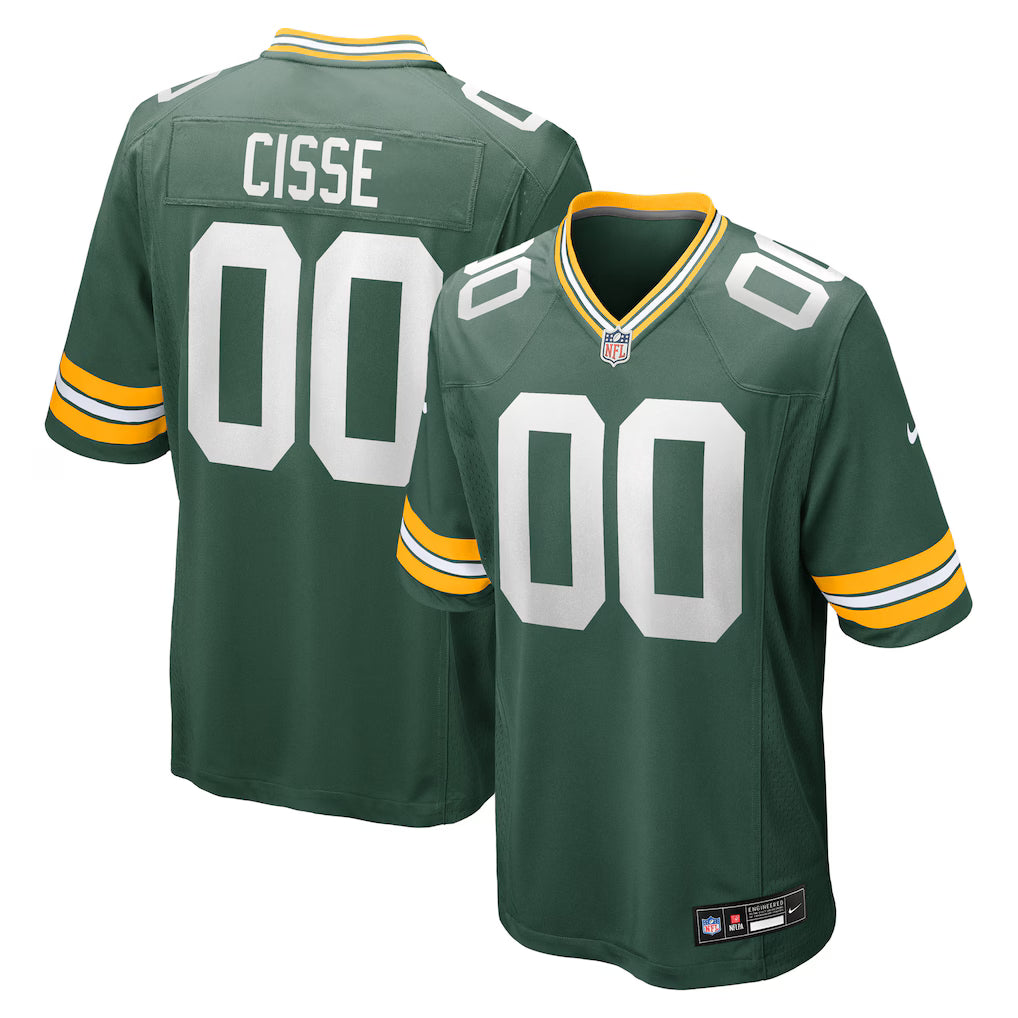 Brandon Cisse Green Bay Packers Jersey - Green