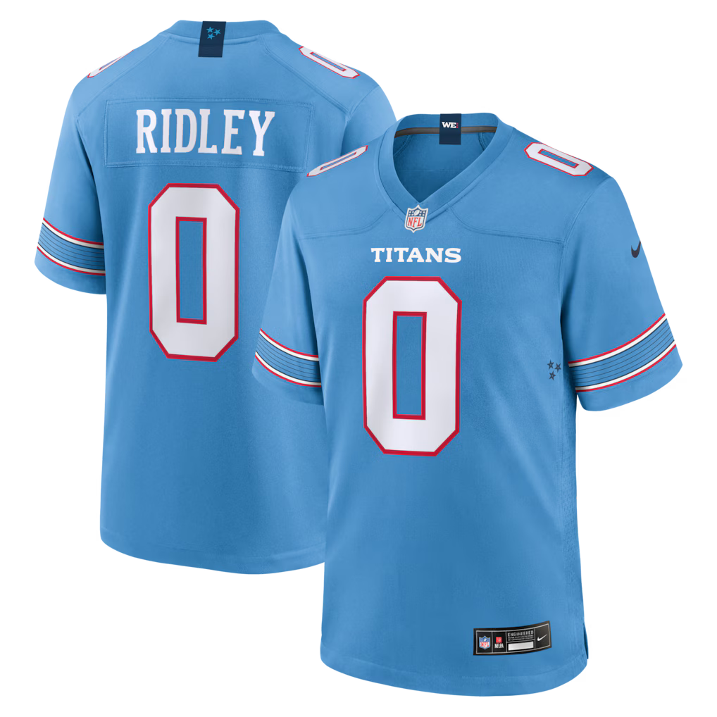 Calvin Ridley Tennessee Titans Jersey - Light Blue
