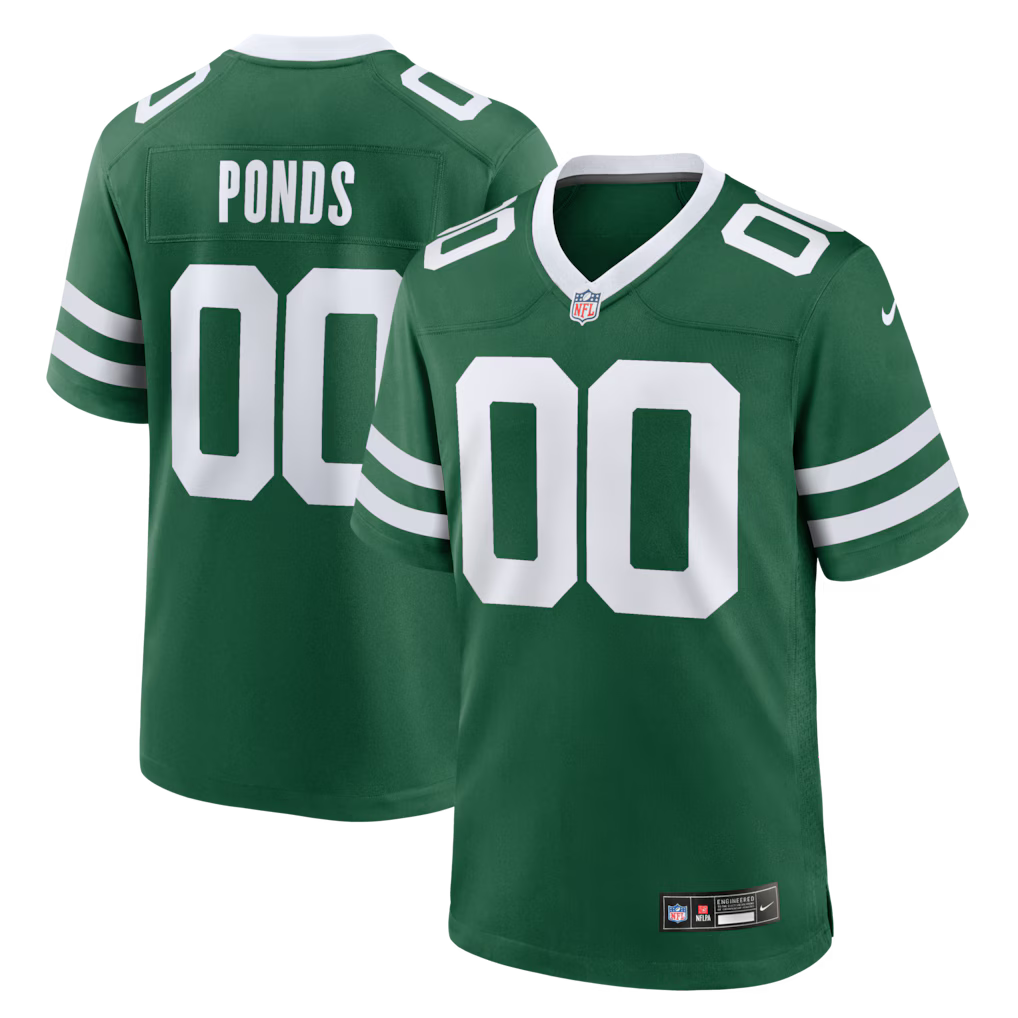 D'Angelo Ponds New York Jets Jersey - Legacy Green