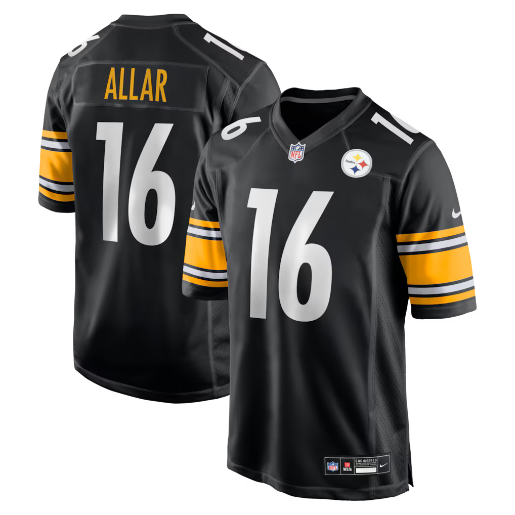 Drew Allar Pittsburgh Steelers Jersey - Black