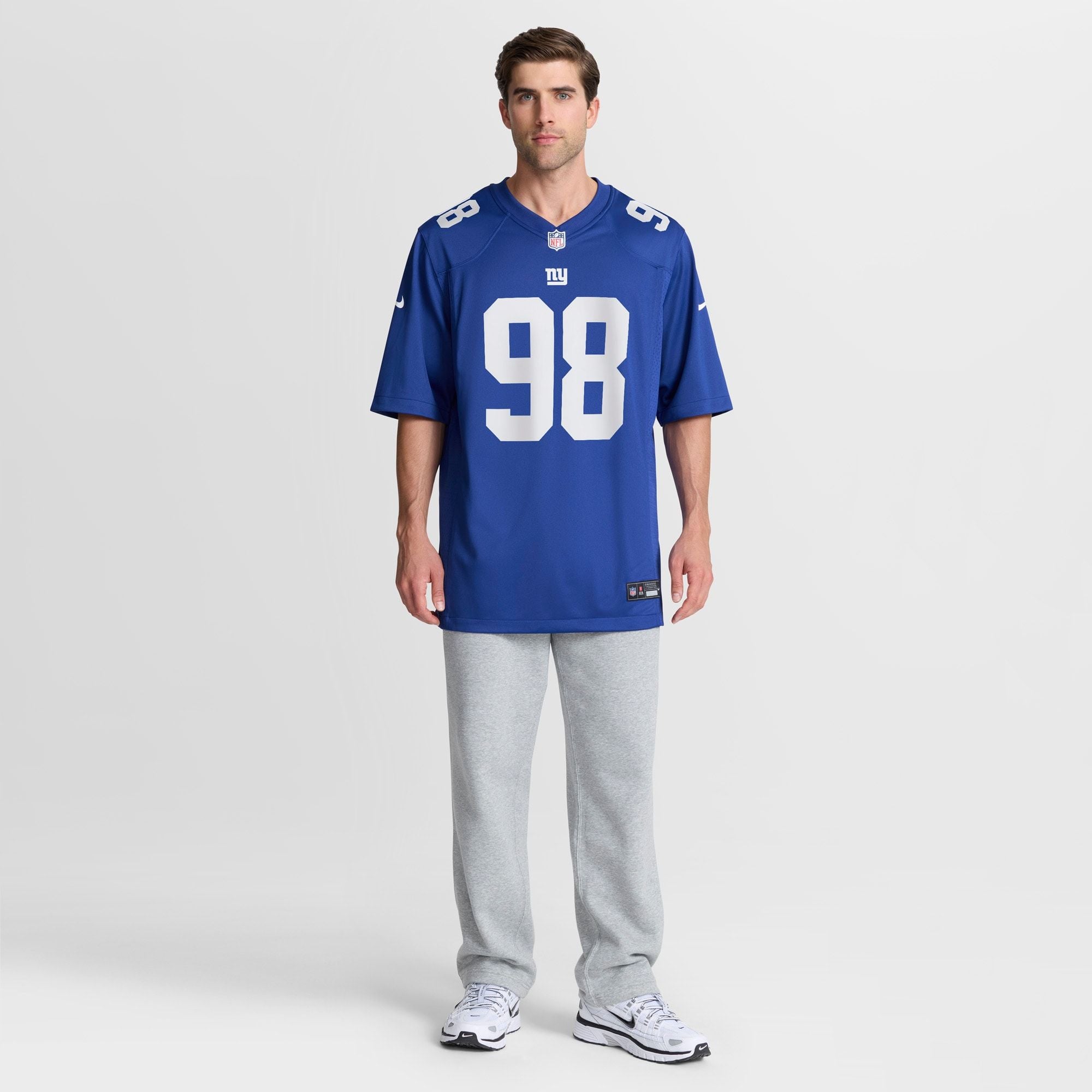 Men's New York Giants Dj Reader Nike Royal Game Jersey