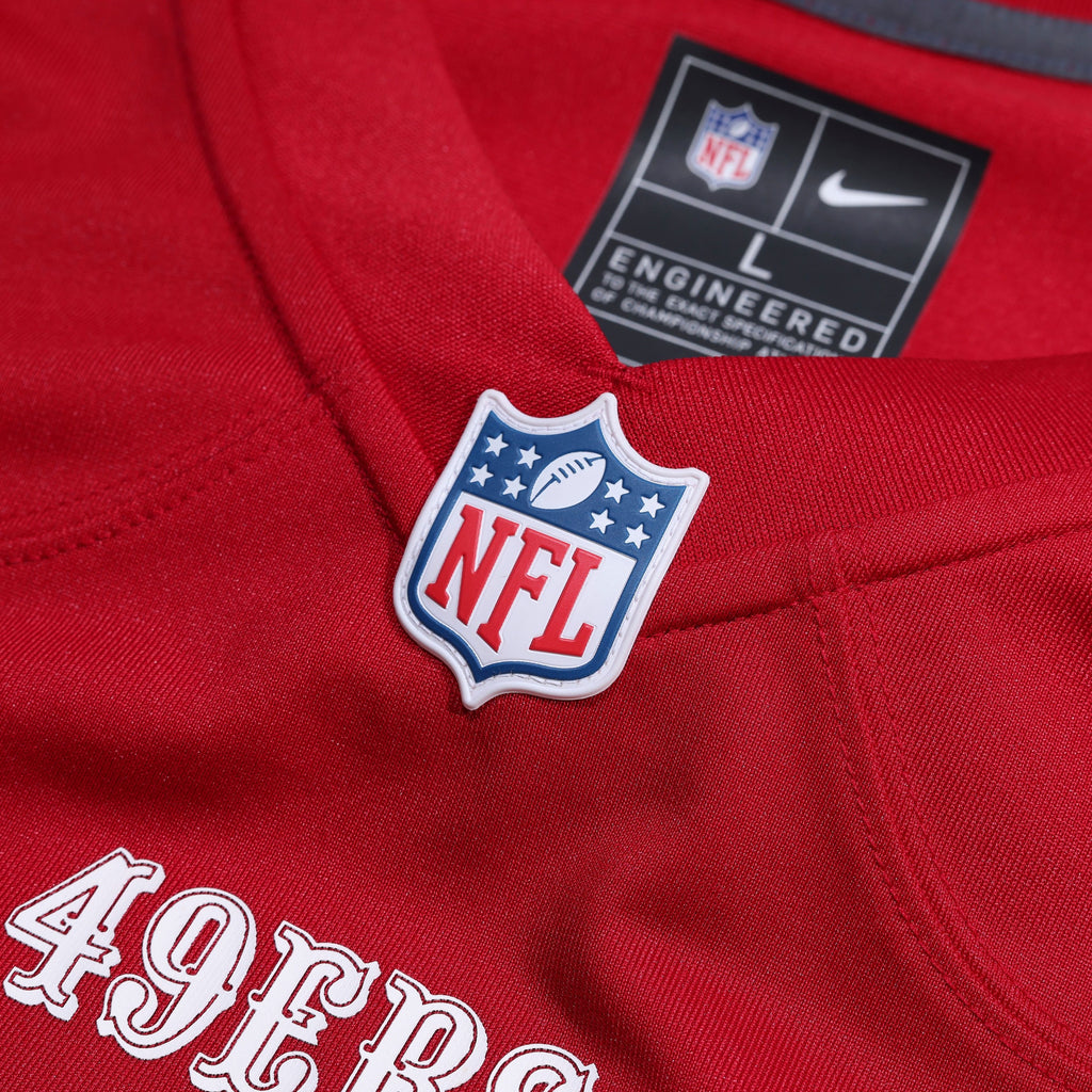 Men's San Francisco 49Ers Nick Bosa Nike Scarlet 80Th Anniversary Game Jersey