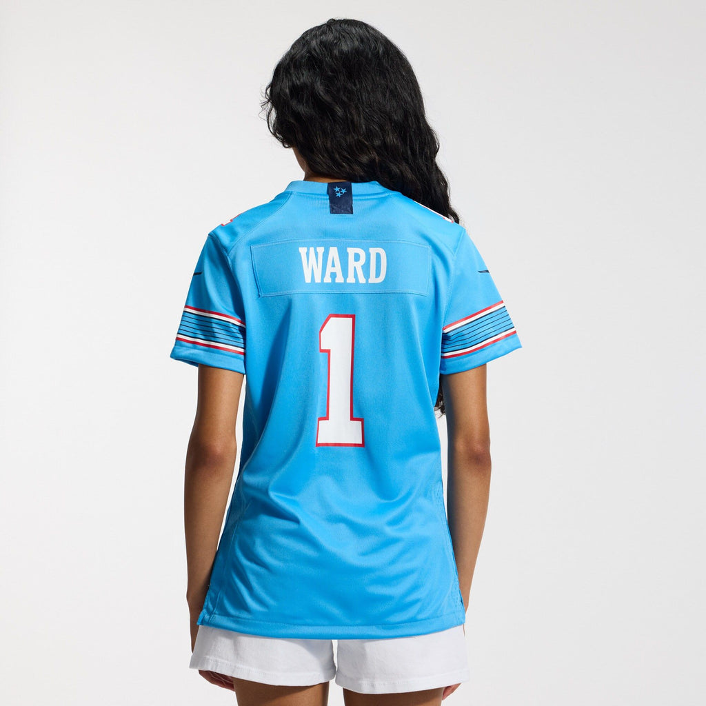 Women's Tennessee Titans Cameron Ward Nike Light Blue Game Jersey
