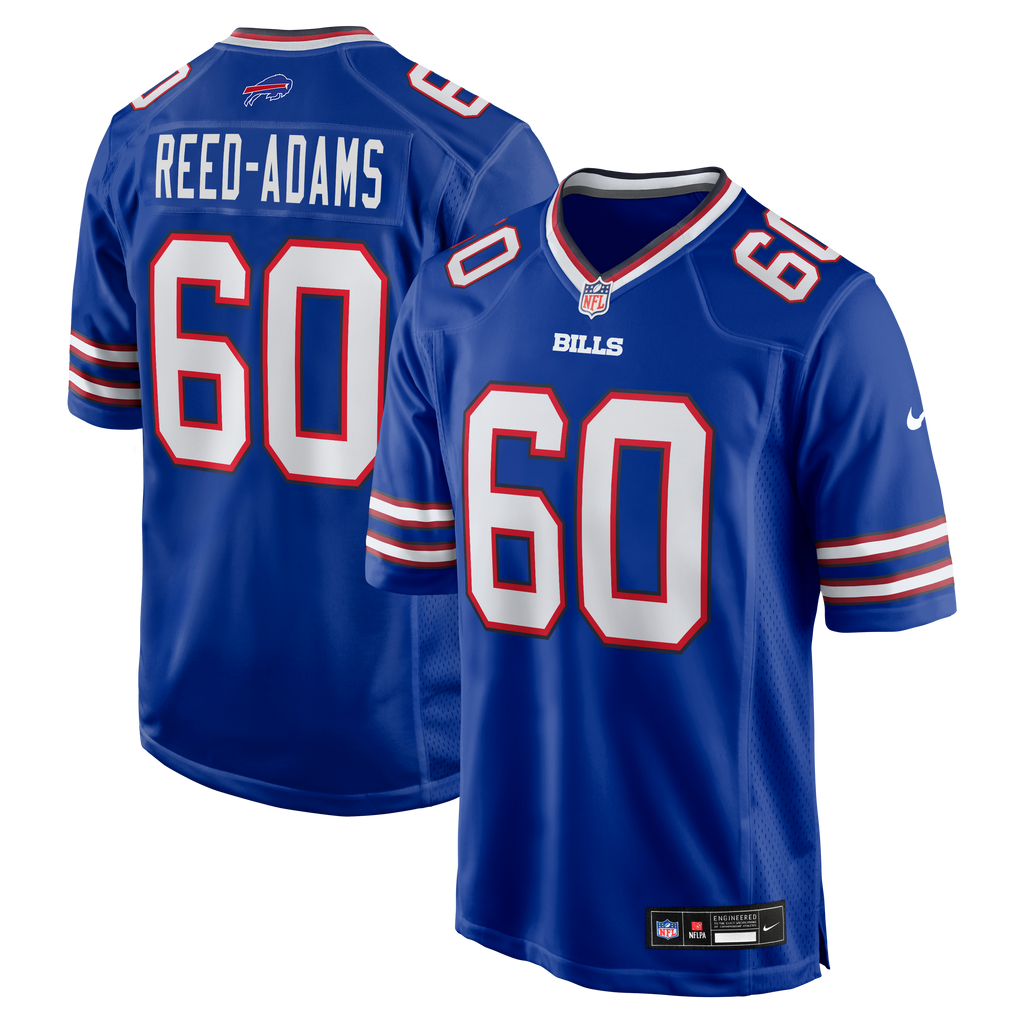 Men's Buffalo Bills Armaj Reed Adams Nike Royal Team Game Jersey