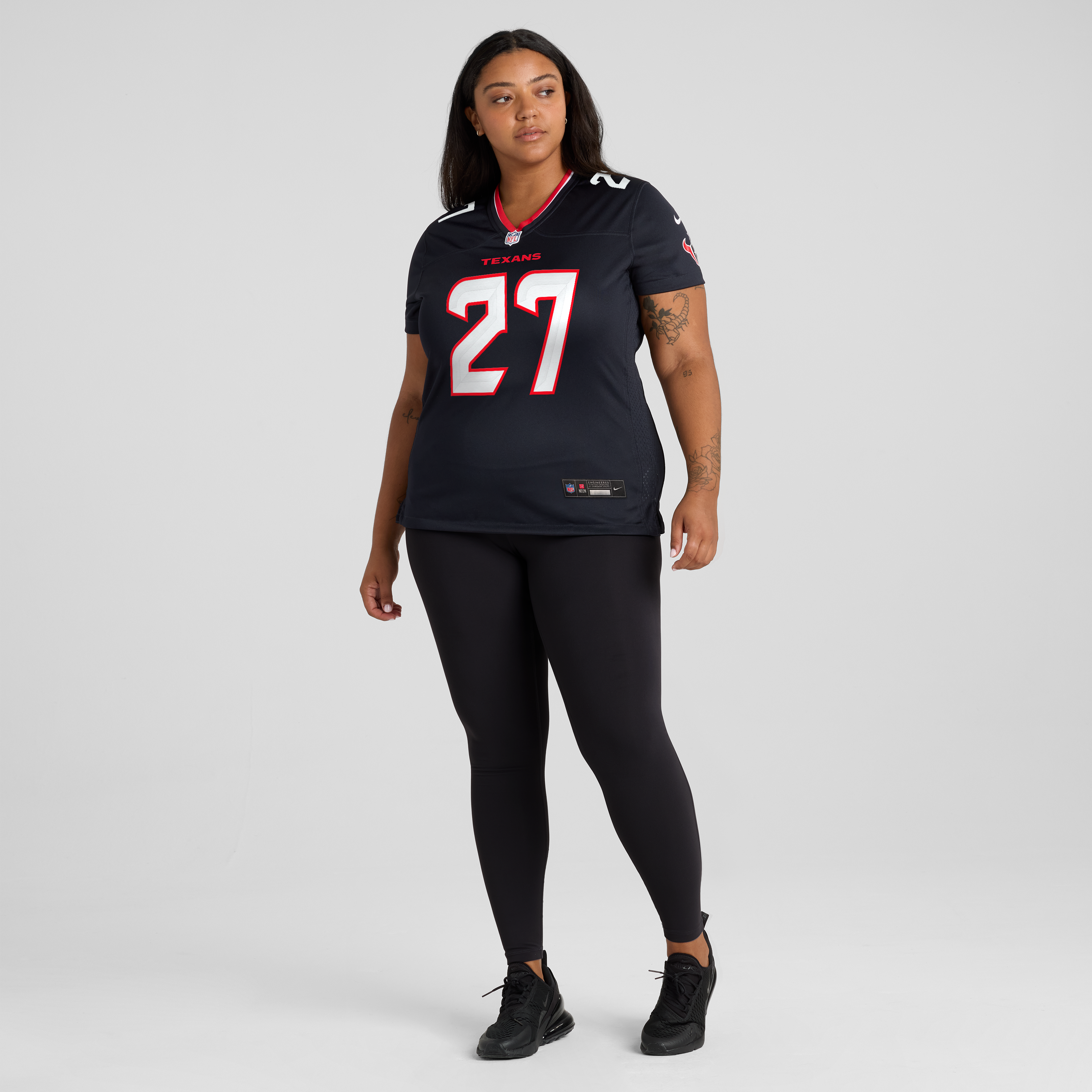 Women's Houston Texans Kamari Ramsey Nike Navy Team Game Jersey