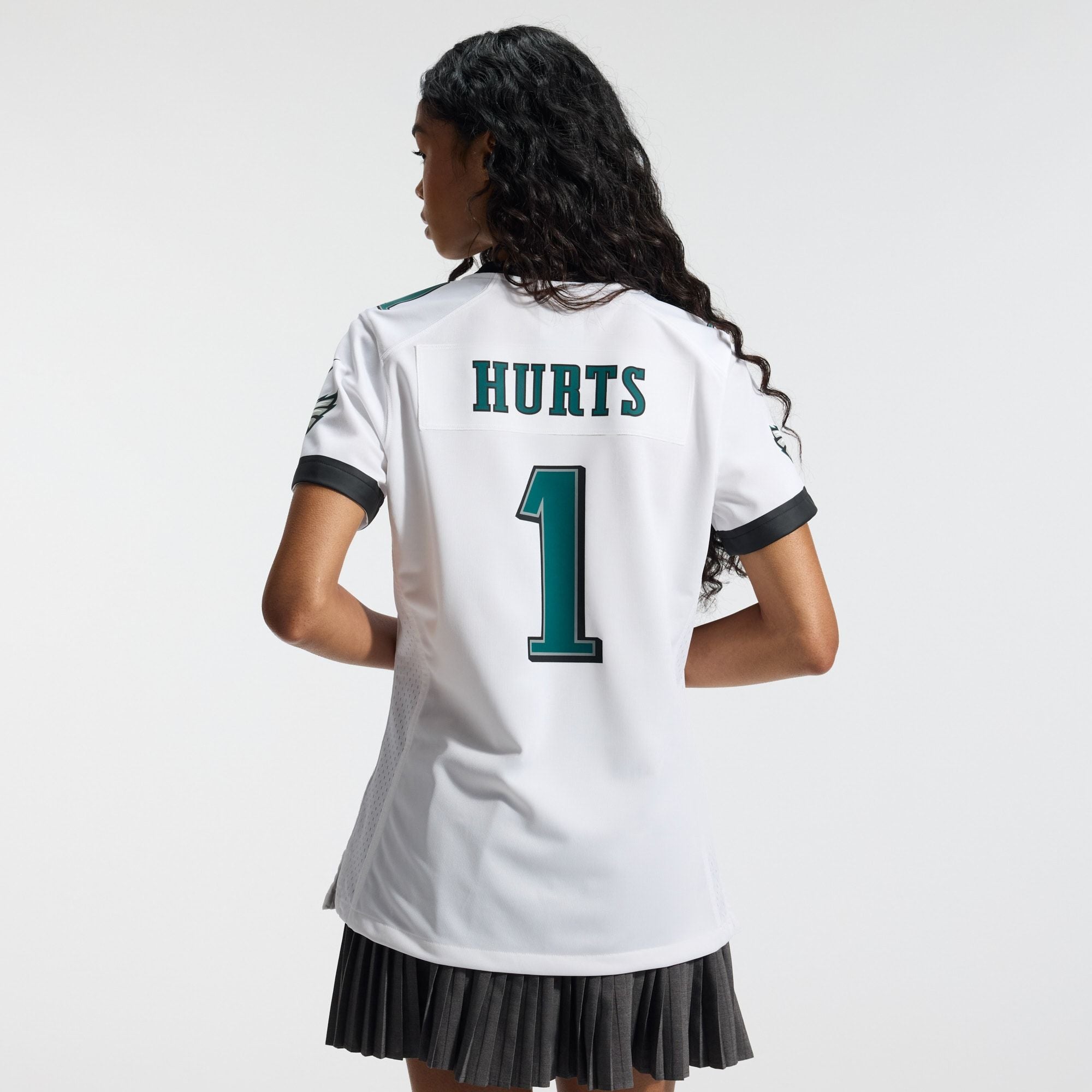 Women's Philadelphia Eagles Jalen Hurts Nike White Game Jersey