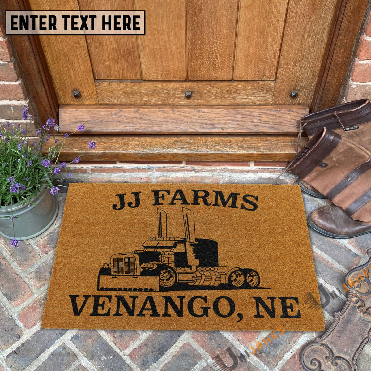 Coir Doormat for April Atkins