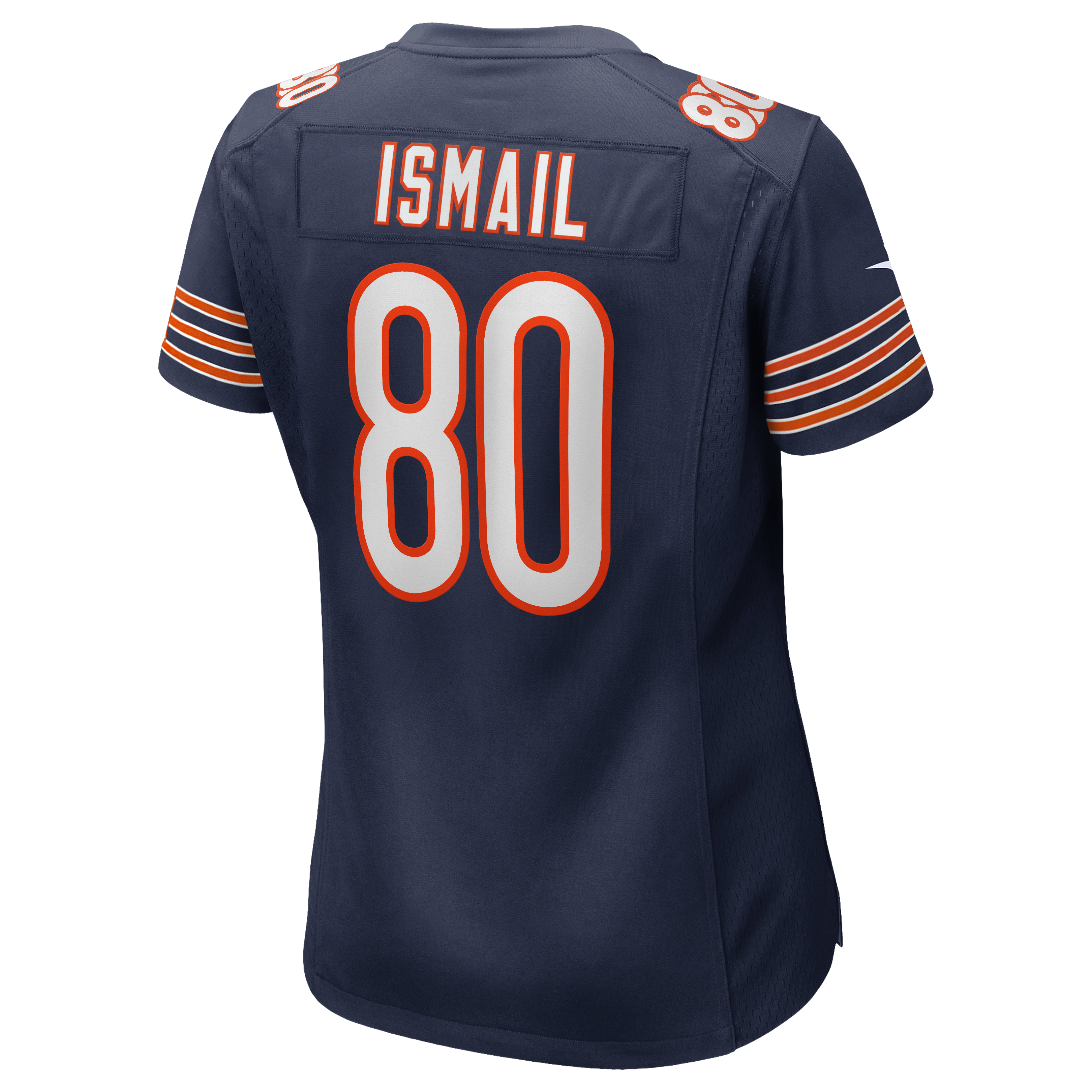 Women's Chicago Bears Qadir Ismail Nike Navy Team Game Jersey