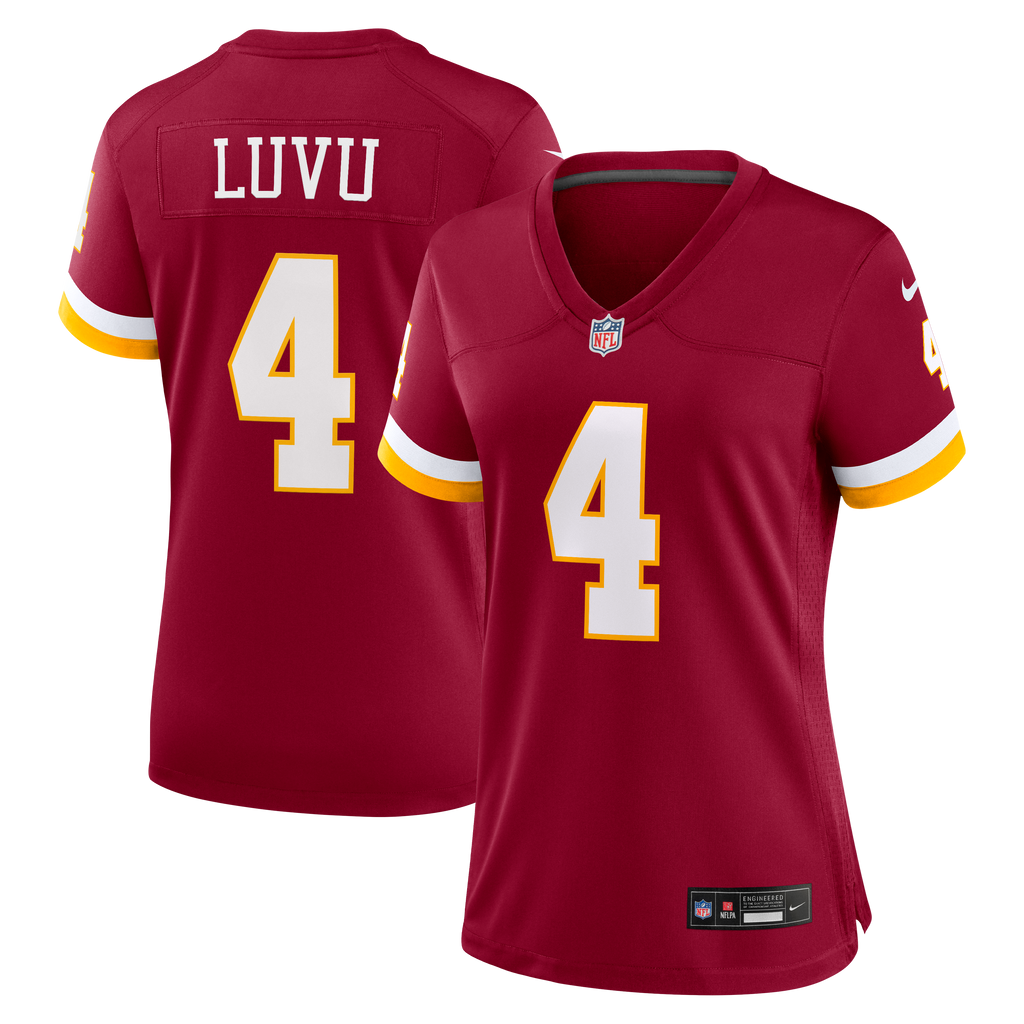 Women's Washington Commanders Frankie Luvu Nike Burgundy Game Jersey