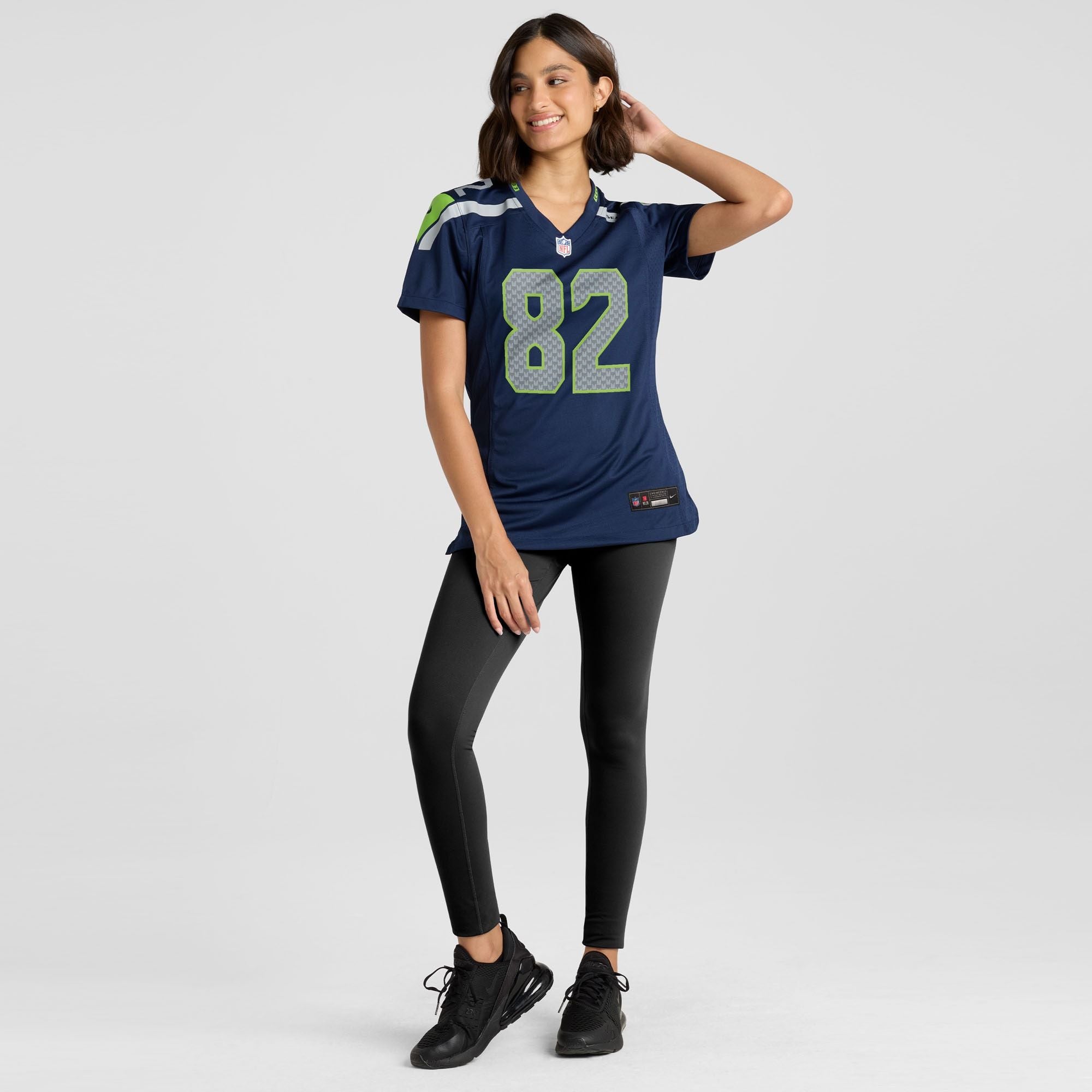 Women's Seattle Seahawks Cody White Nike College Navy Team Game Jersey