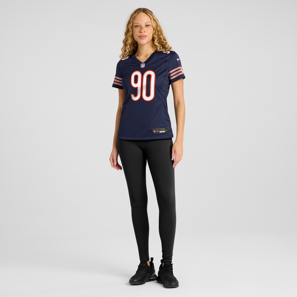 Women's Chicago Bears Neville Gallimore Nike Navy Team Game Jersey
