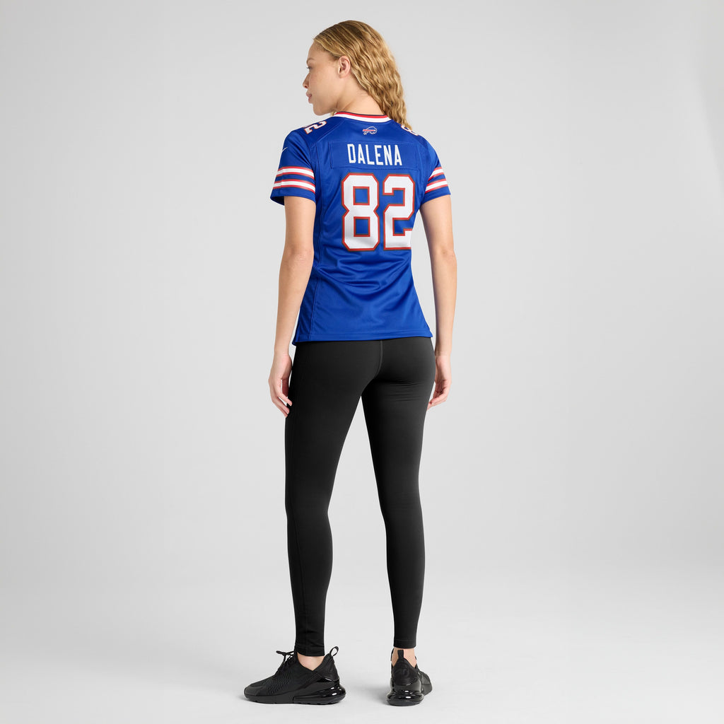 Women's Buffalo Bills Mac Dalena Nike Royal Team Game Jersey