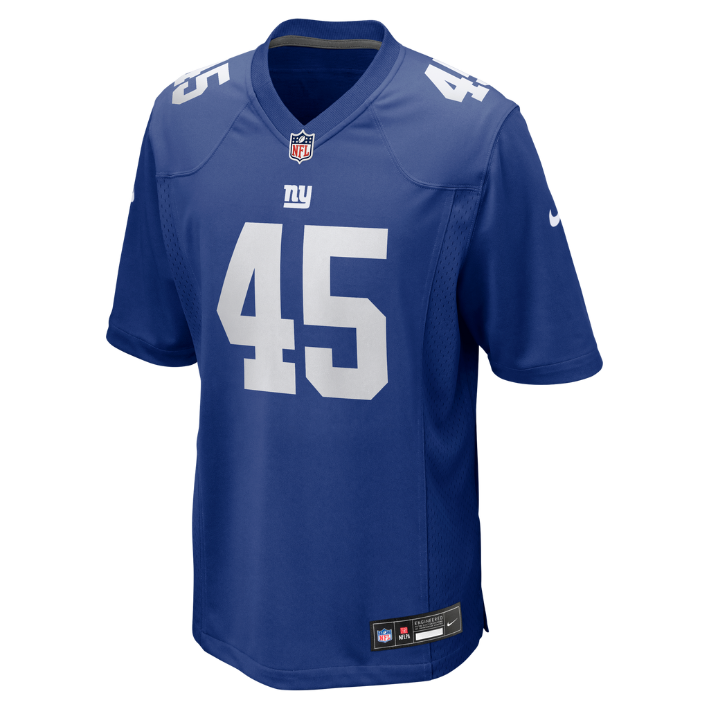 Men's New York Giants Patrick Ricard Nike Royal Team Game Jersey