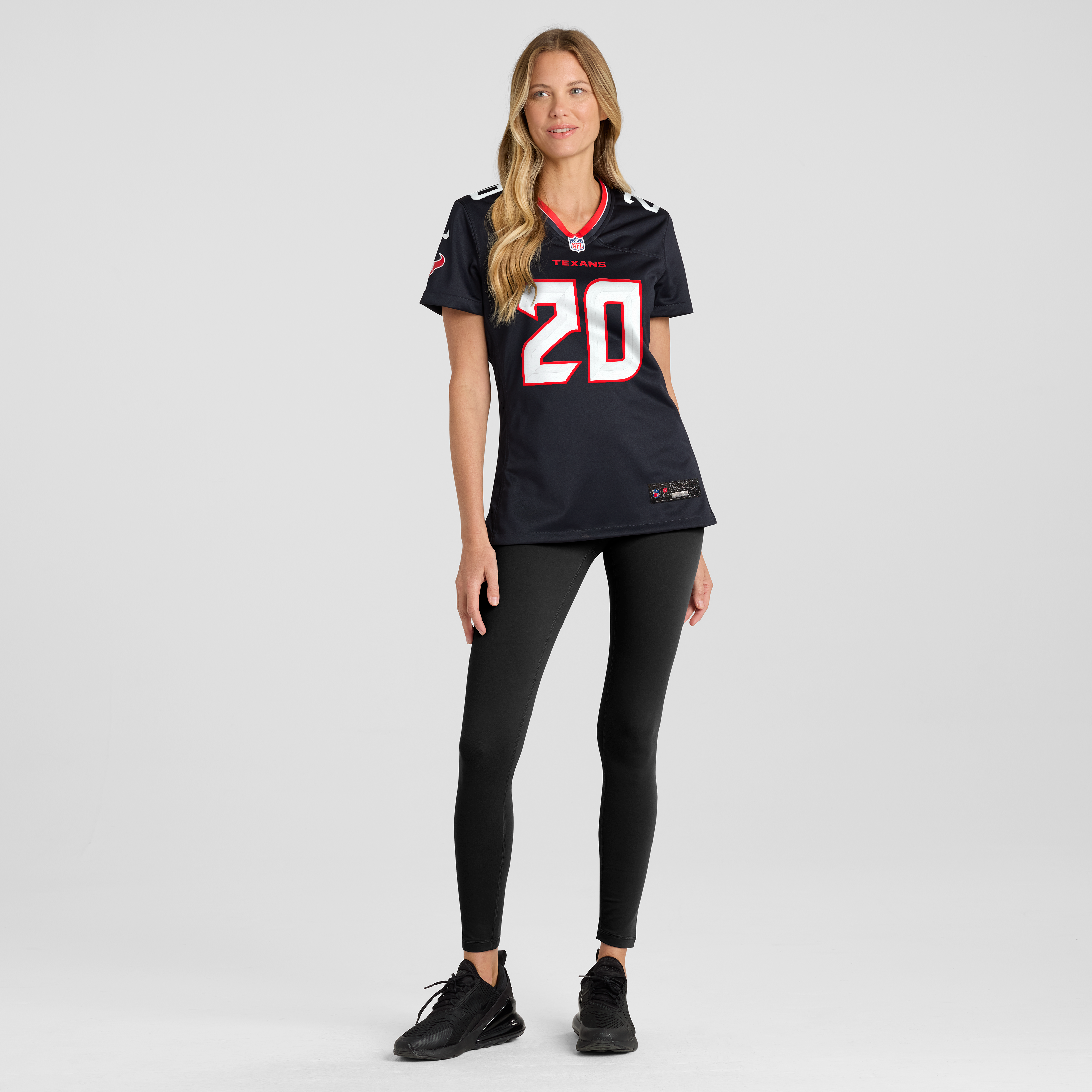 Women's Houston Texans Jamarcus Ingram Nike Navy Team Game Jersey