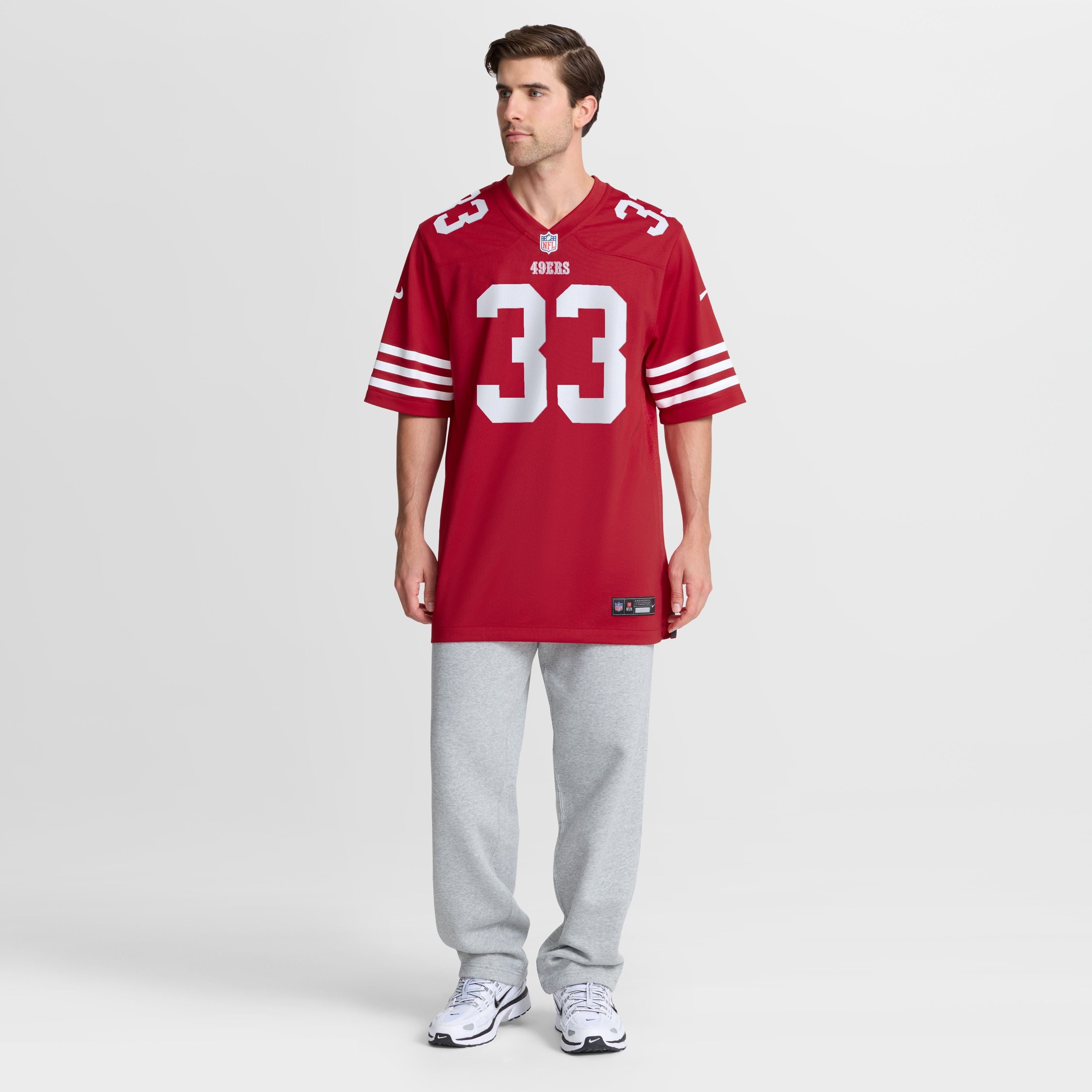 Men's San Francisco 49Ers Roger Craig Nike Scarlet Team Retired Game Jersey