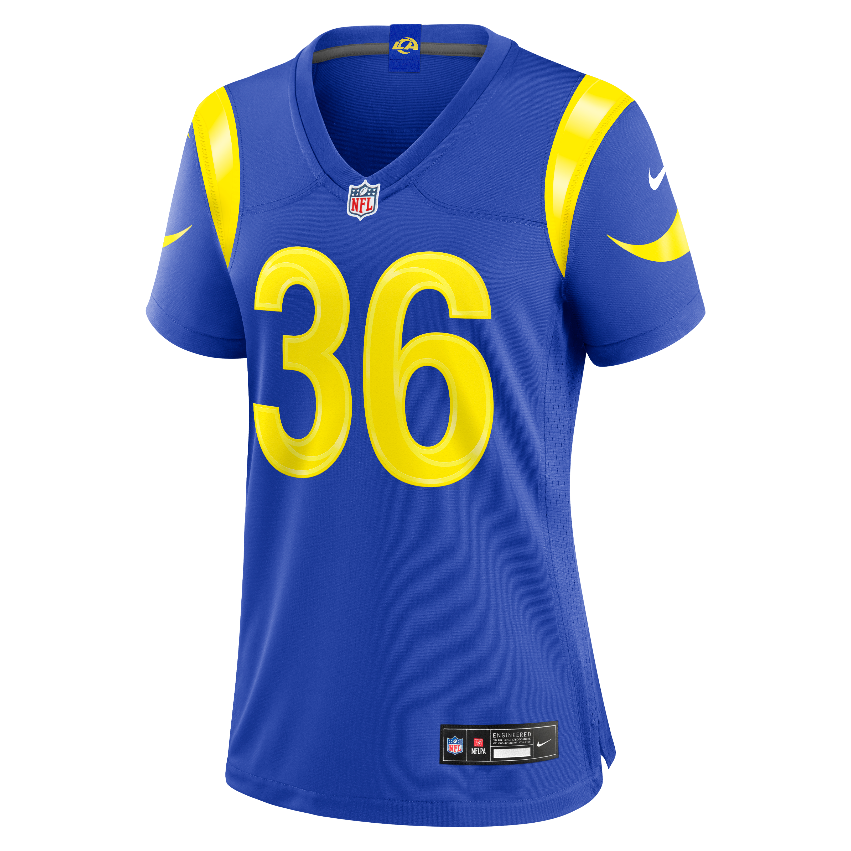 Women's Los Angeles Rams Alex Johnson Nike Royal Team Game Jersey