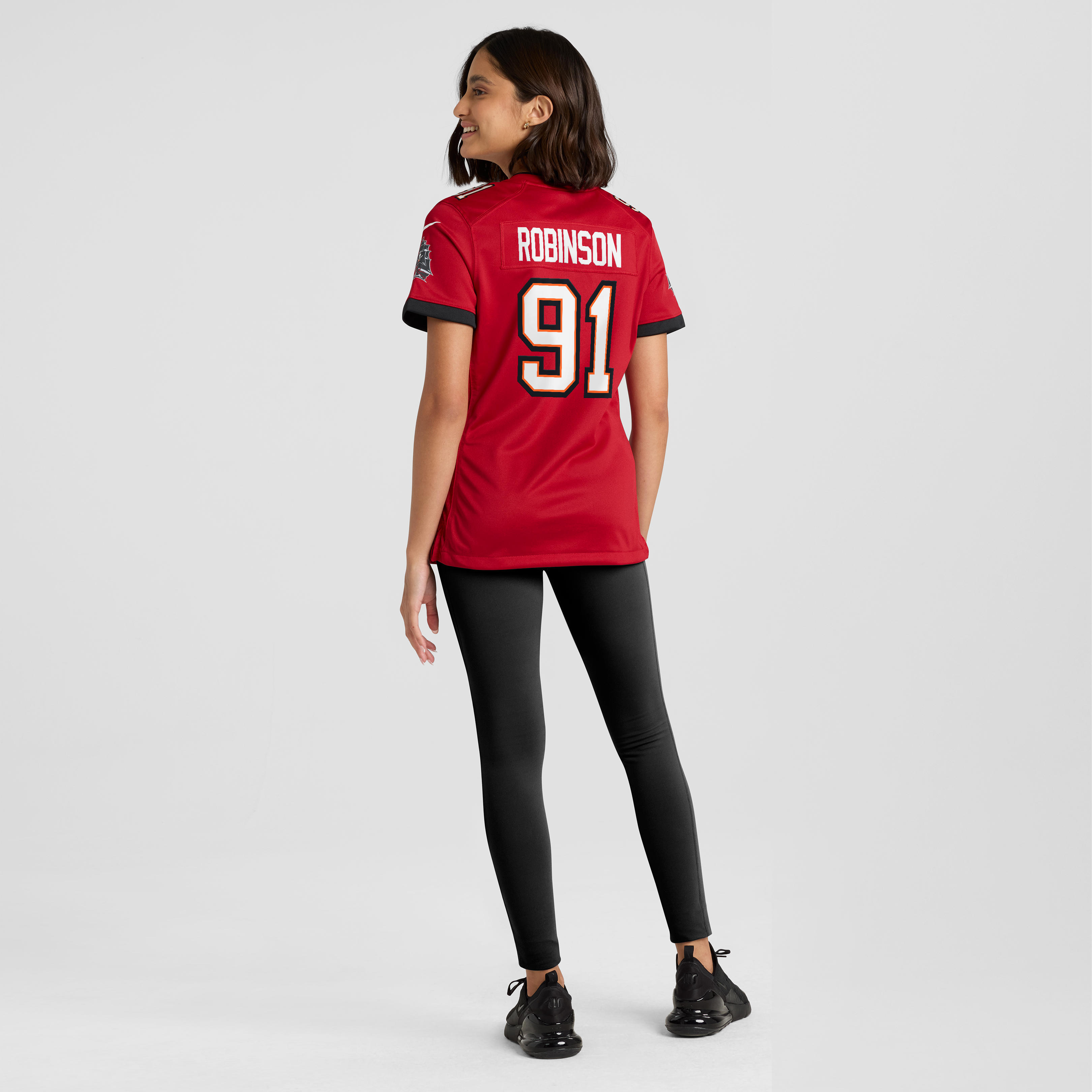 Women's Tampa Bay Buccaneers Ashawn Robinson Nike Red Team Game Jersey