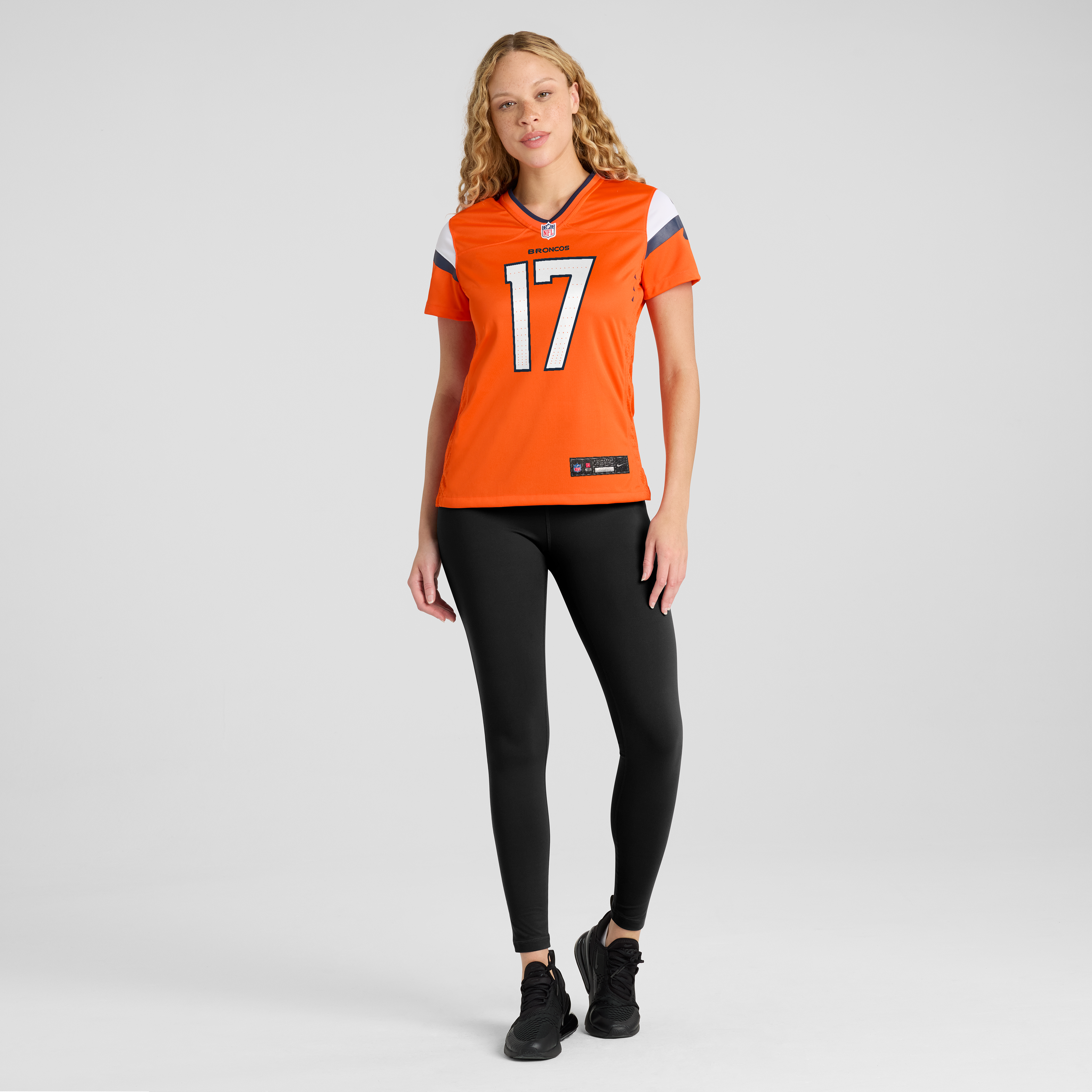Women's Denver Broncos Liljordan Humphrey Nike Orange Team Game Jersey