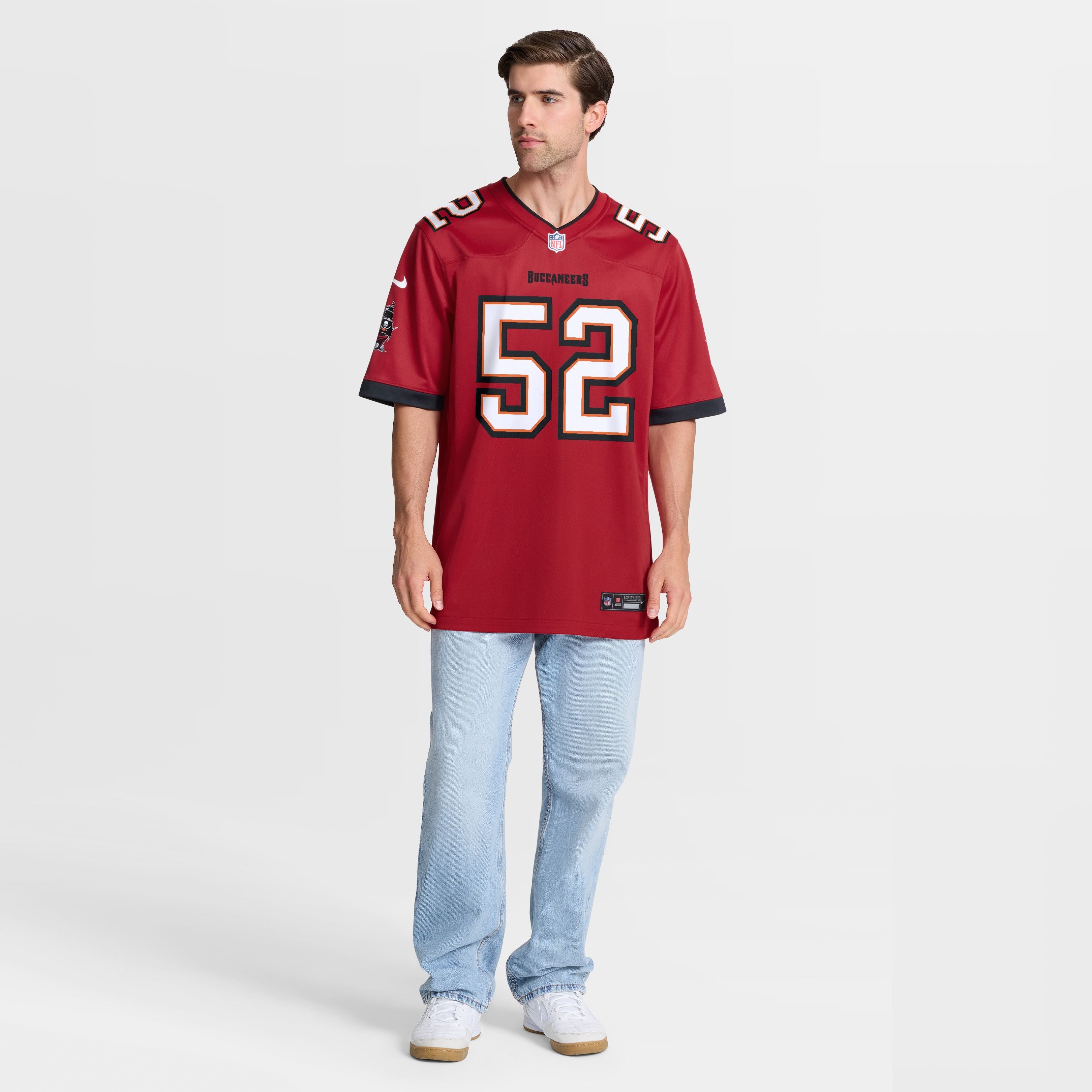 Men's Tampa Bay Buccaneers Christian Rozeboom Nike Red Team Game Jersey