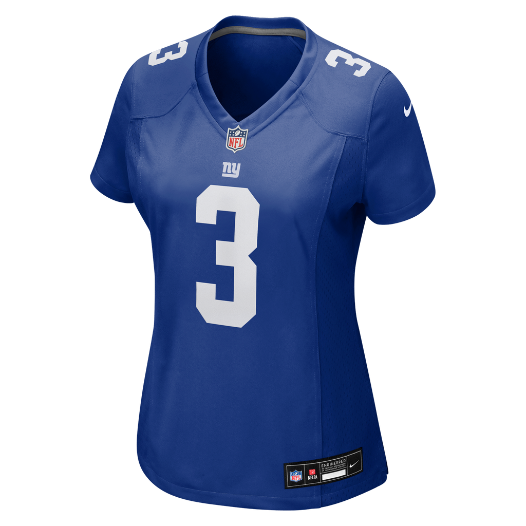 Women's New York Giants Abdul Carter Nike Royal Team Game Jersey