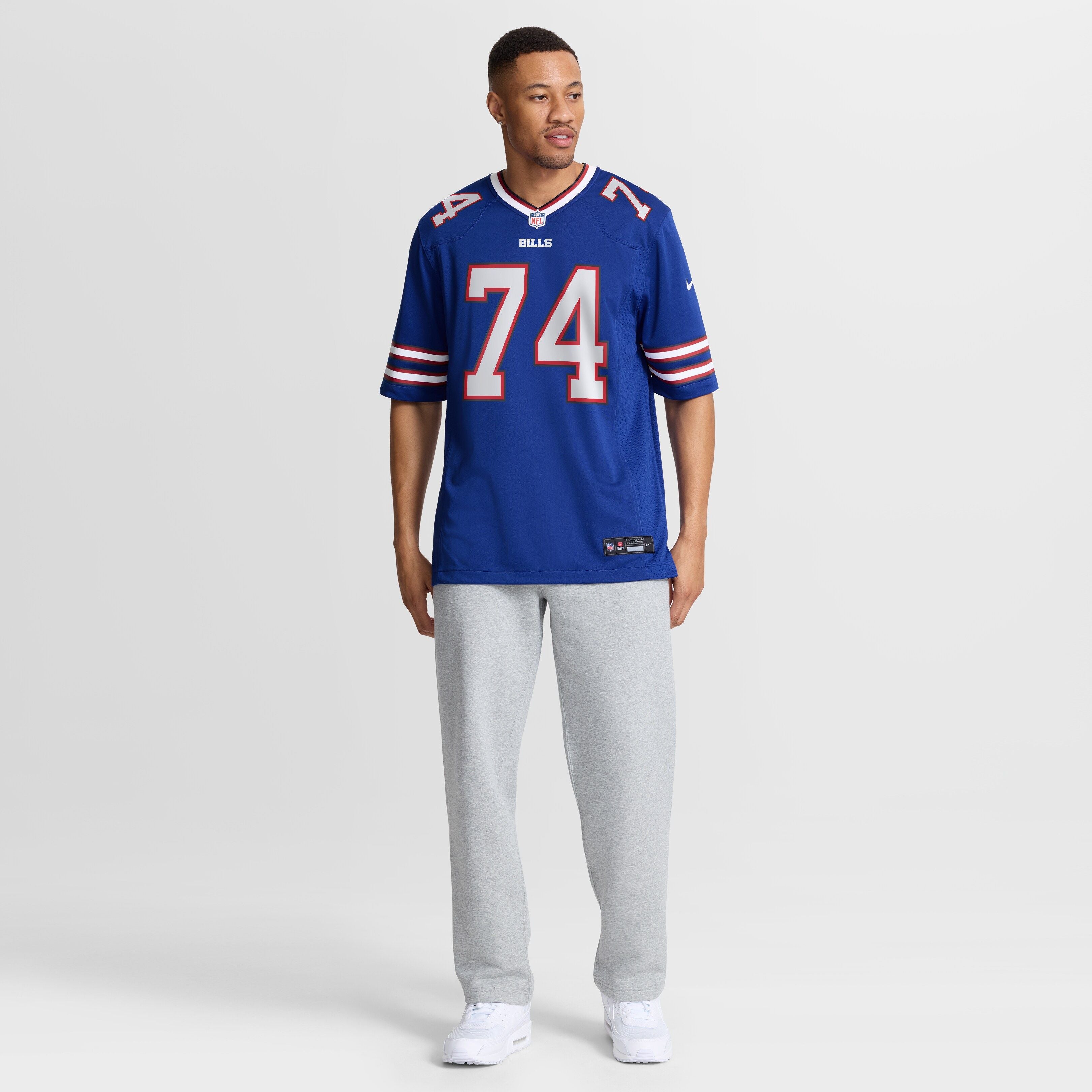 Men's Buffalo Bills Jude Bowry Nike Royal Team Game Jersey