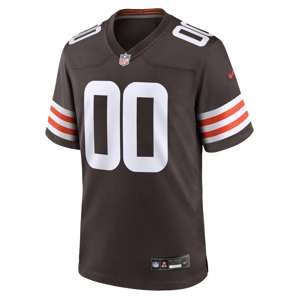 Men's Cleveland Browns Joe Royer Nike Brown Game Jersey