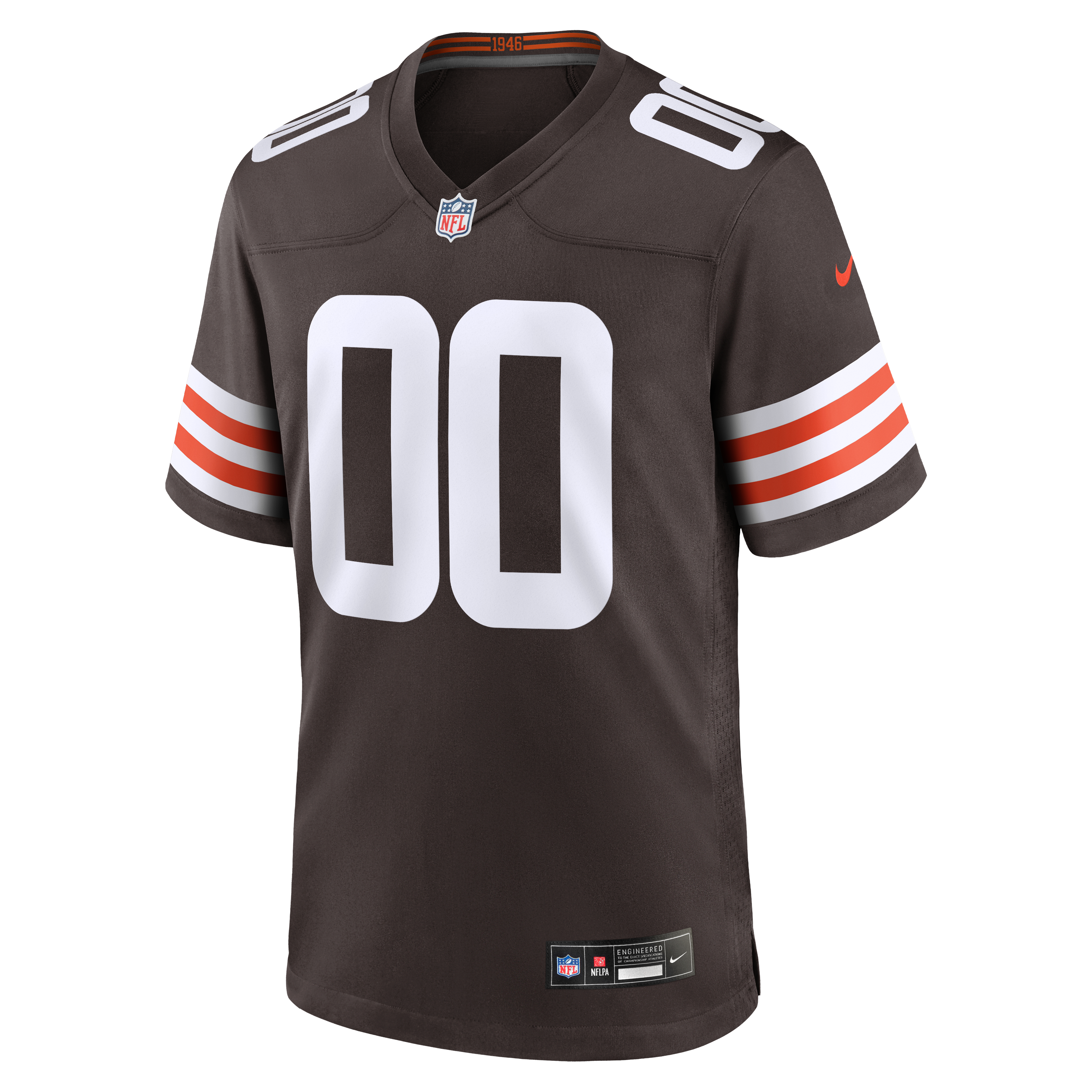 Men's Cleveland Browns Joe Royer Nike Brown Game Jersey