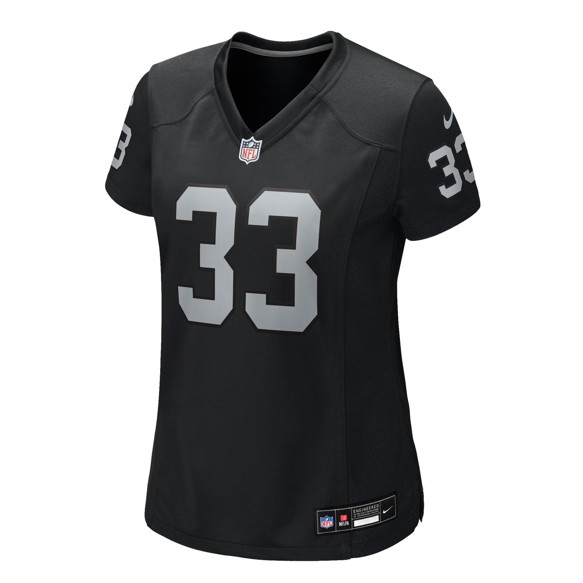 Women's Las Vegas Raiders Jamal Adams Nike Black Team Game Jersey