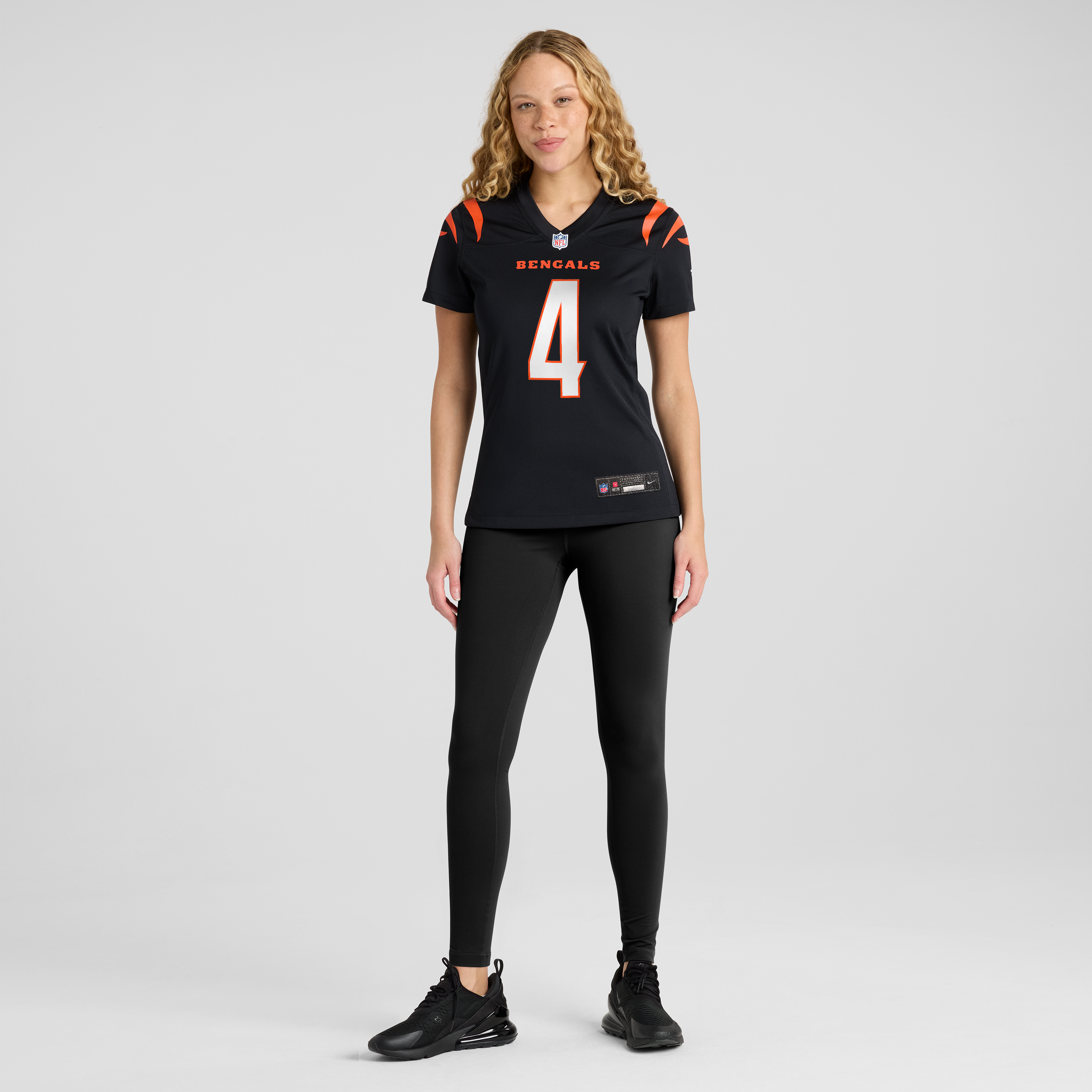 Women's Cincinnati Bengals Sean Clifford Nike Black Team Game Jersey