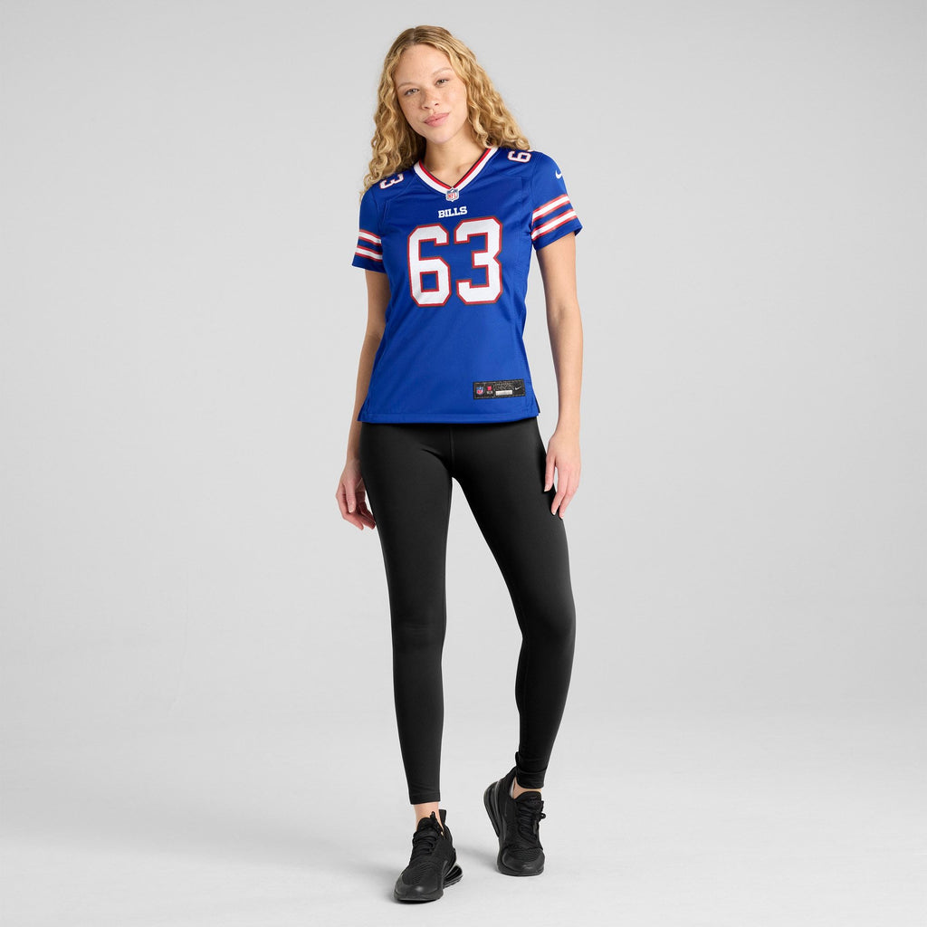 Women's Buffalo Bills Austin Corbett Nike Royal Team Game Jersey