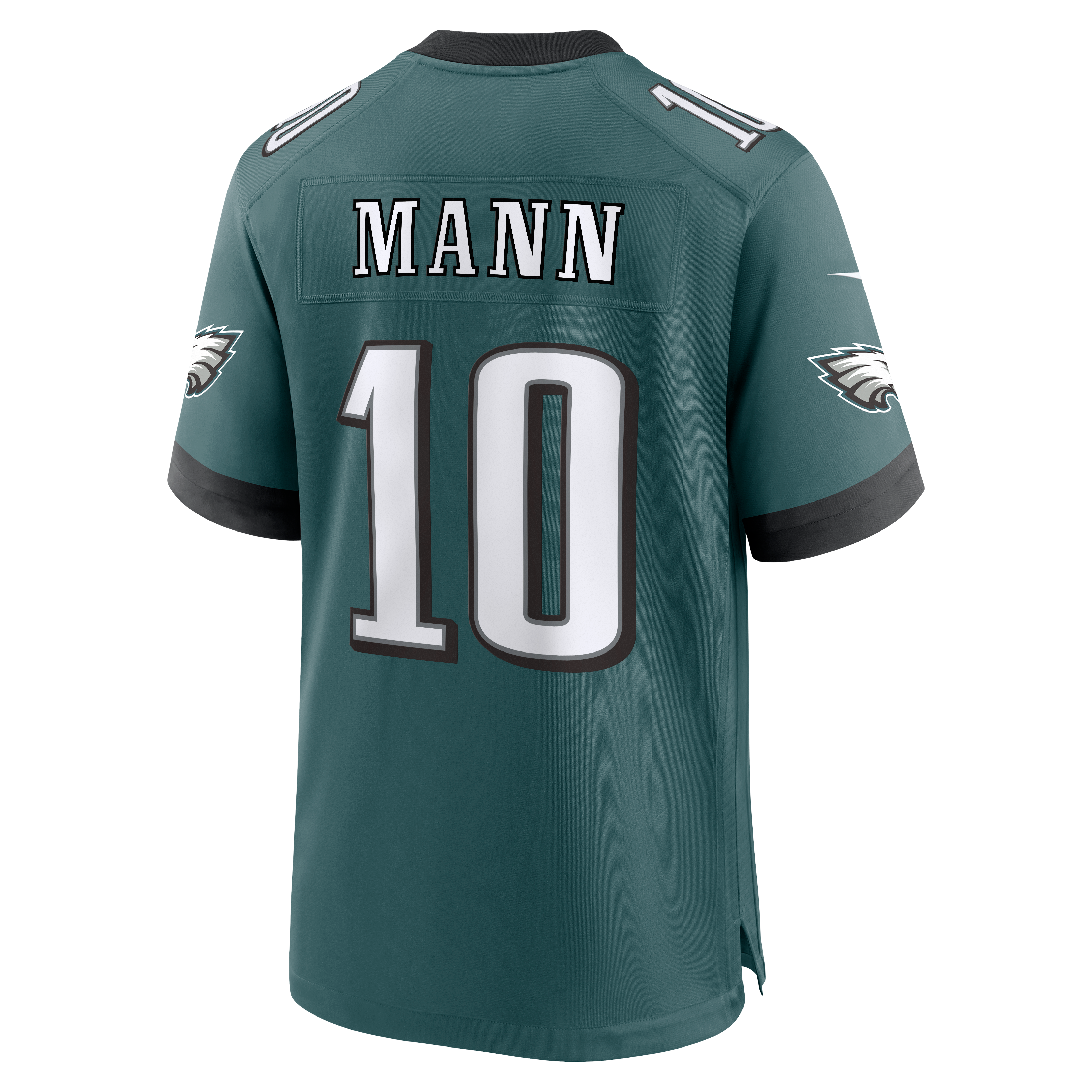 Men's Philadelphia Eagles Braden Mann Nike Midnight Green Team Game Jersey