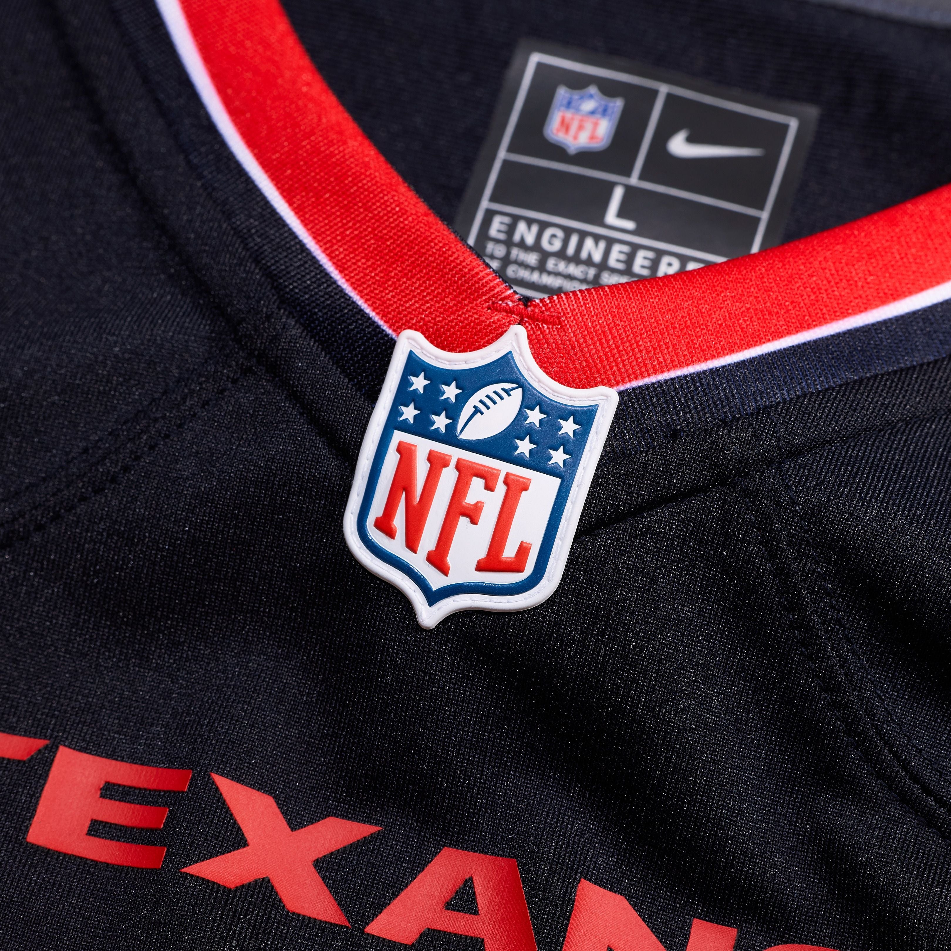 Men's Houston Texans Derrick Graham Nike Navy Team Game Jersey