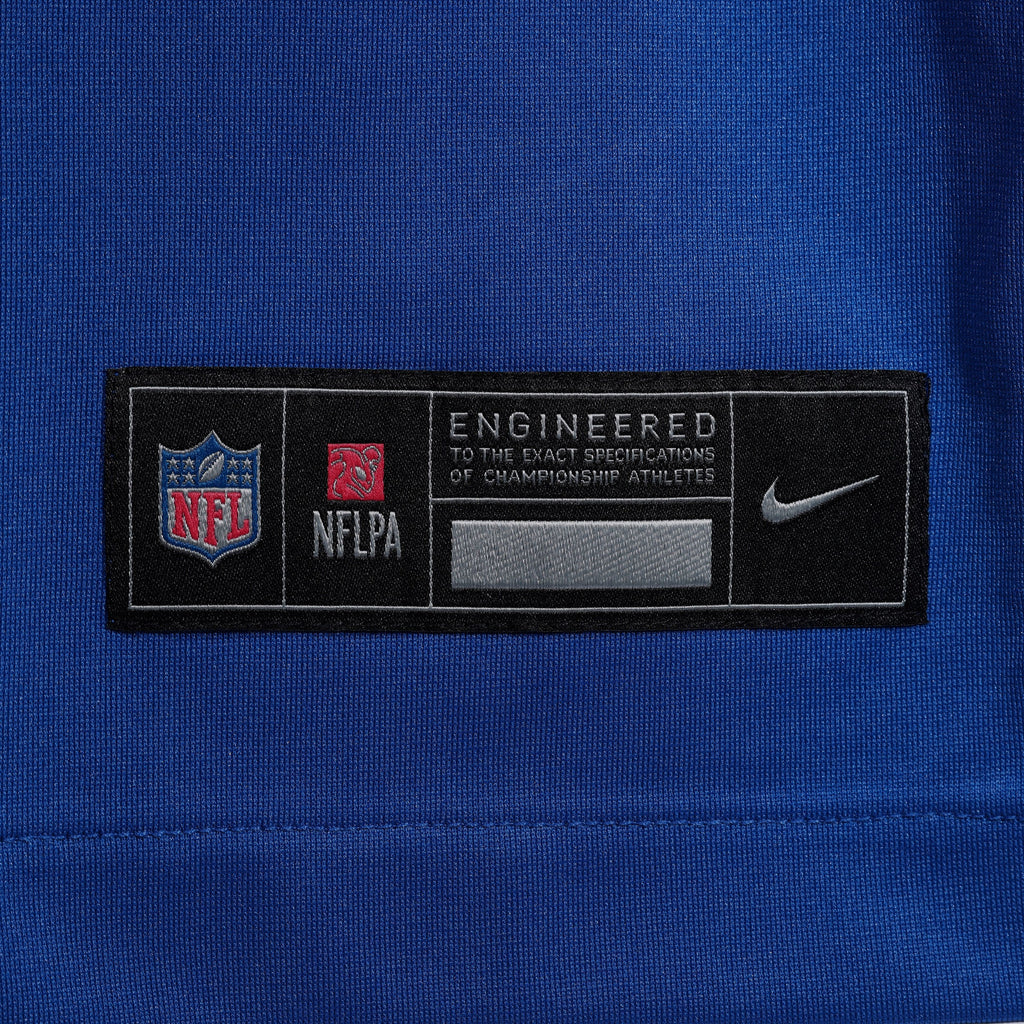 Men's New York Giants Arvell Reese Nike Royal 2026 Nfl Draft First Round Pick No 5 Team Game Jersey