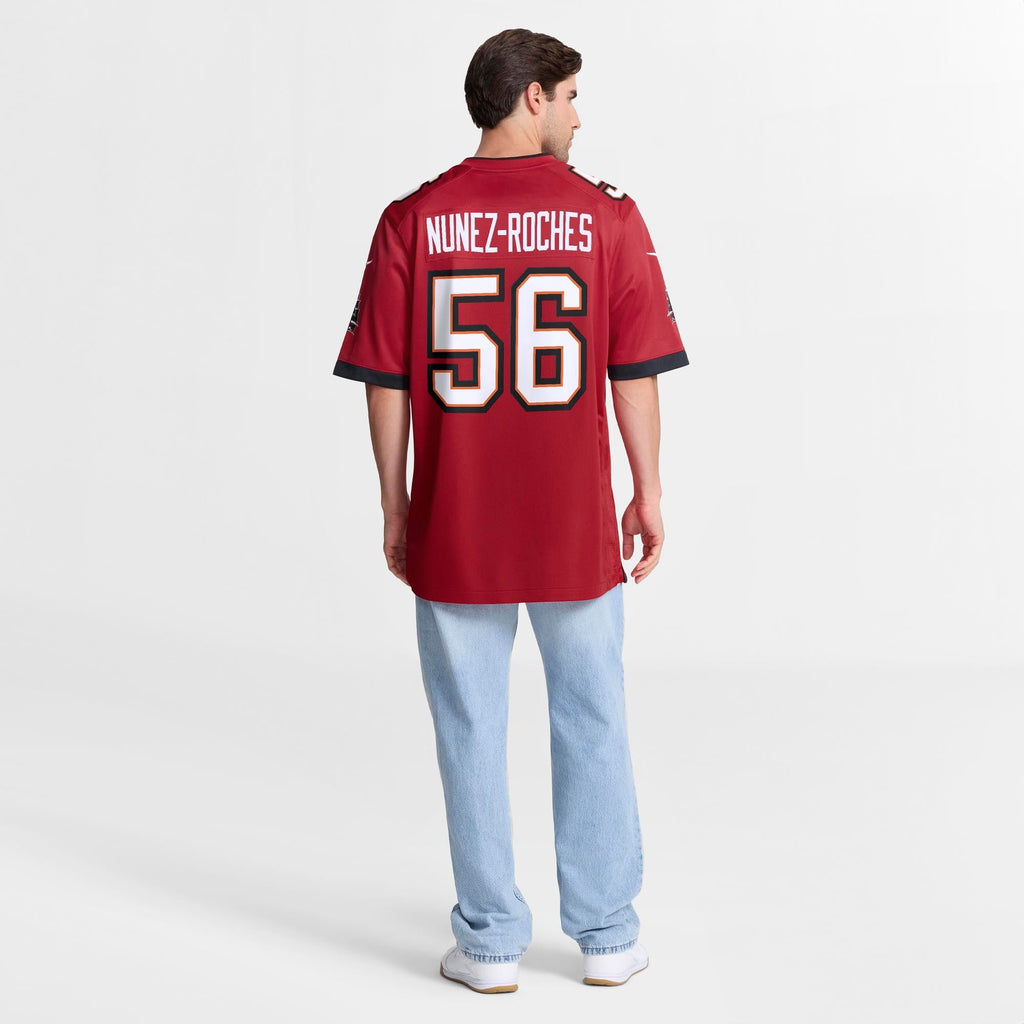 Men's Tampa Bay Buccaneers Rakeem Nunez Roches Nike Red Team Game Jersey