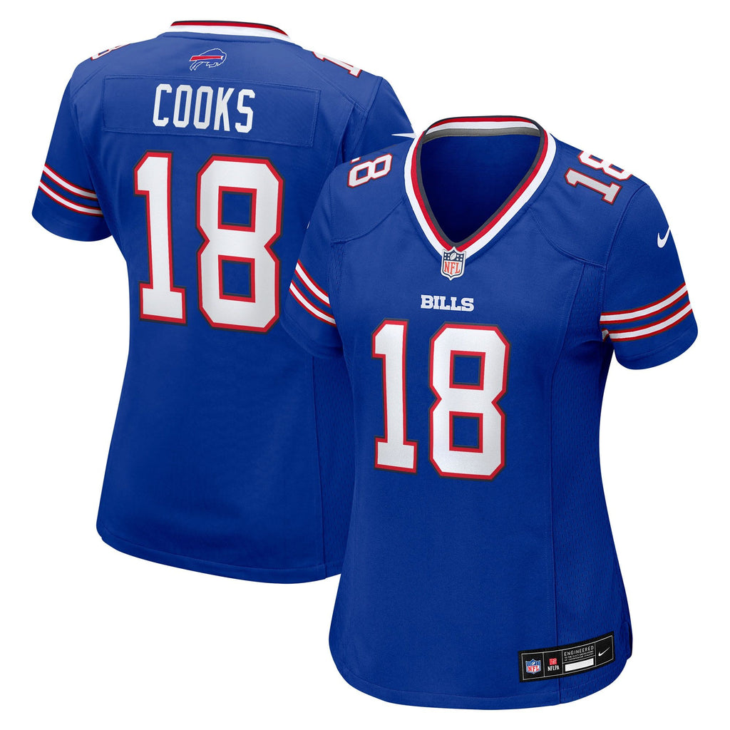 Women's Buffalo Bills Brandin Cooks Nike Royal Team Game Jersey
