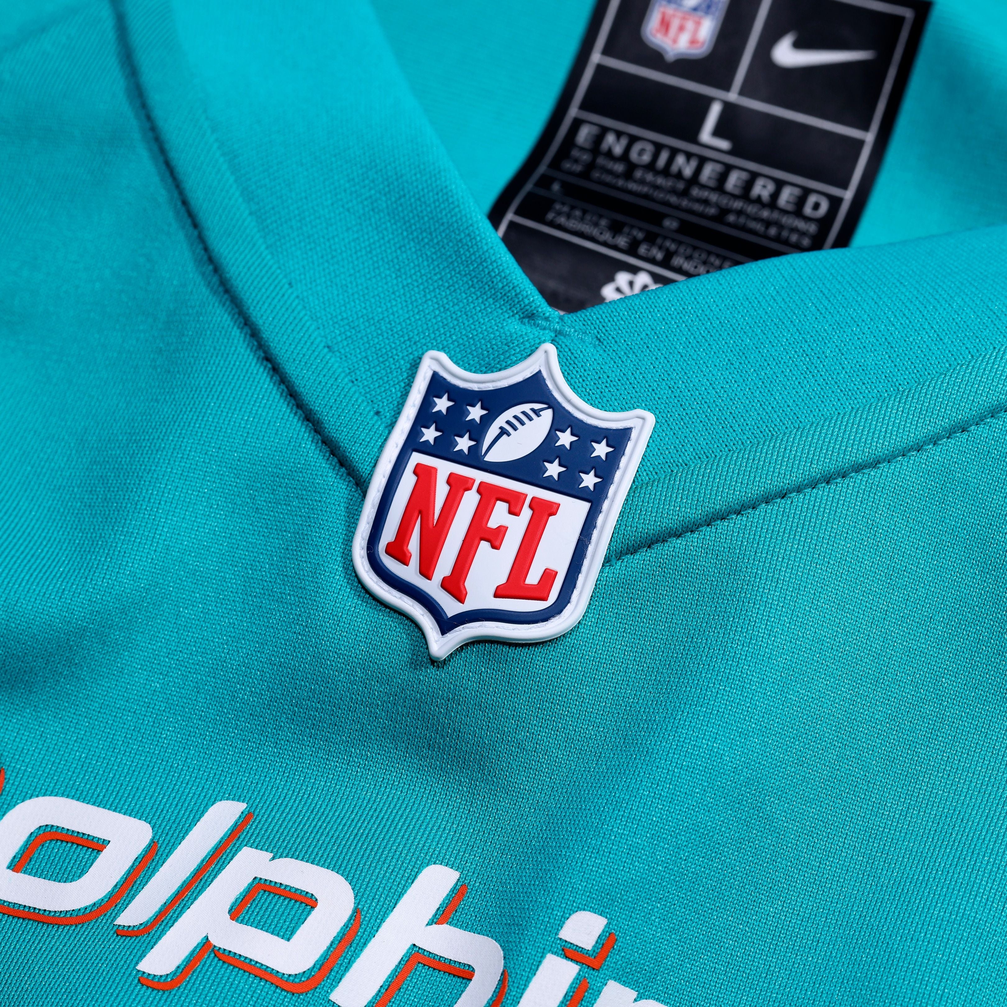 Men's Miami Dolphins Kayden Proctor Nike Aqua 2026 Nfl Draft First Round Pick No 12 Team Game Jersey