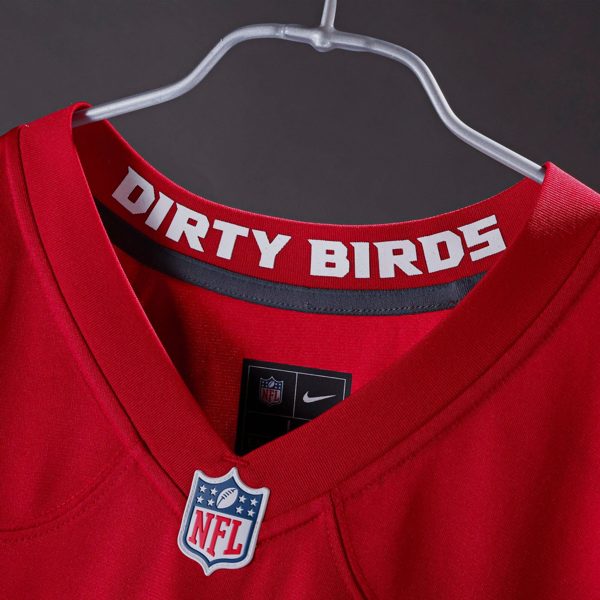 Women's Atlanta Falcons Deion Sanders Nike Red Retired Player Game Jersey